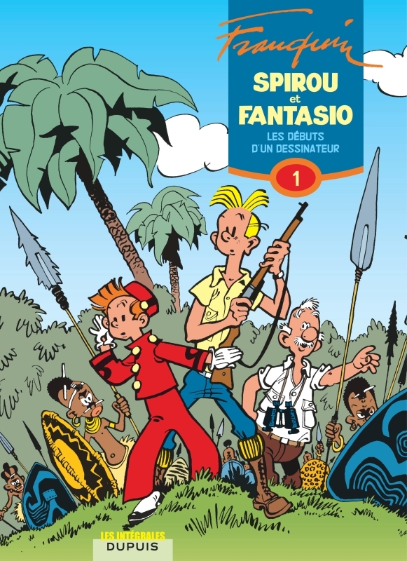 Spirou et Fantasio - L'intégrale - Tome 1 - Les débuts d'un dessinateur - Franquin Franquin - DUPUIS