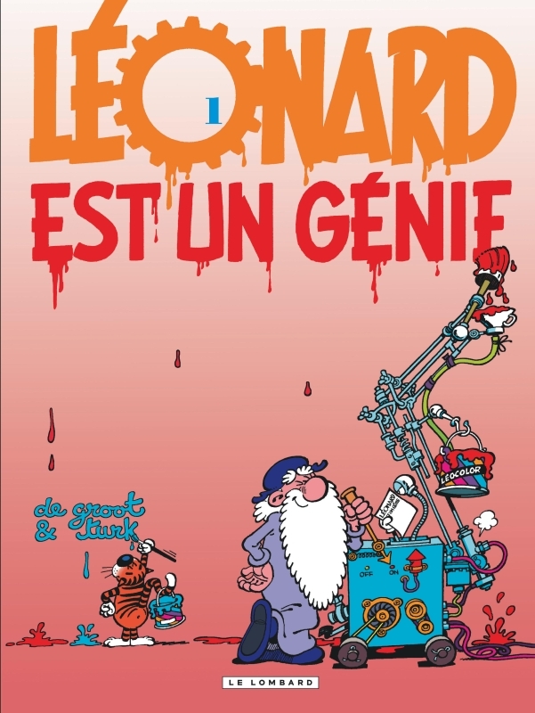 Léonard - Tome 1 - Léonard est un génie - De Groot De Groot - LOMBARD