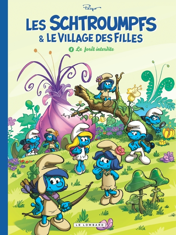 Les Schtroumpfs et le village des filles - Tome 1 - La Forêt interdite - Culliford Thierry Culliford Thierry - LOMBARD