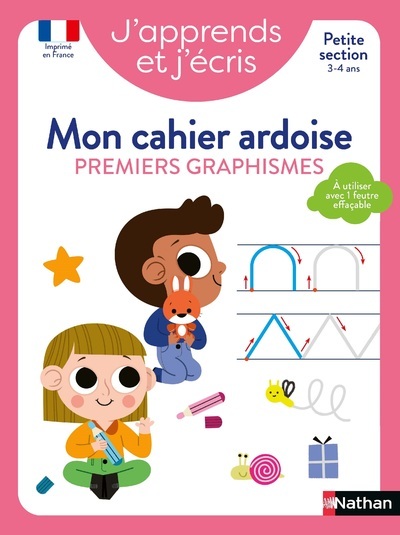 J'apprends et j'écris Premiers graphismes Petite Section 3-4 ans - Fabienne Rousseau - NATHAN