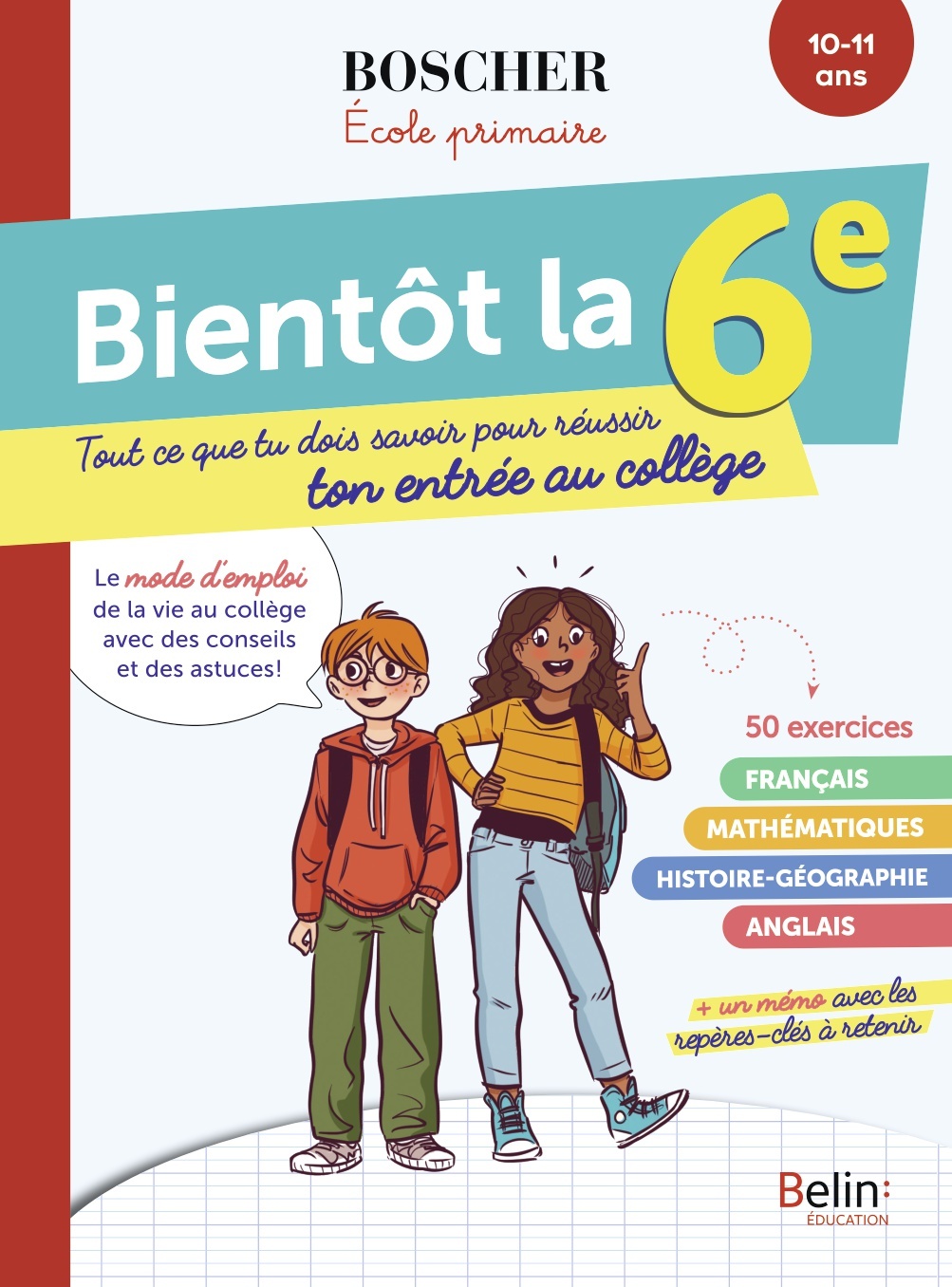 Bientôt la 6e - Irène Doutsas - BELIN EDUCATION