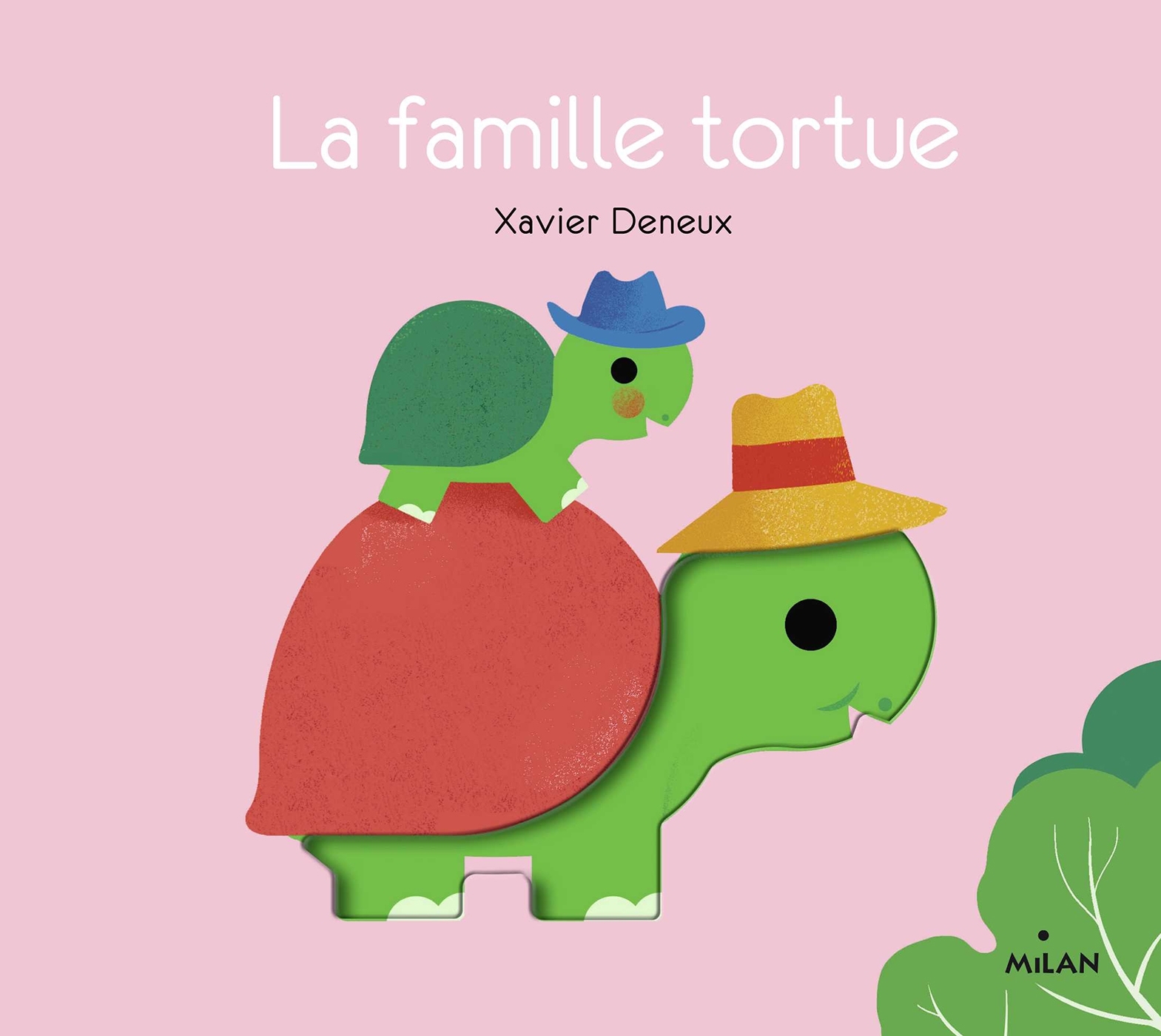 La famille tortue - Xavier Deneux - MILAN