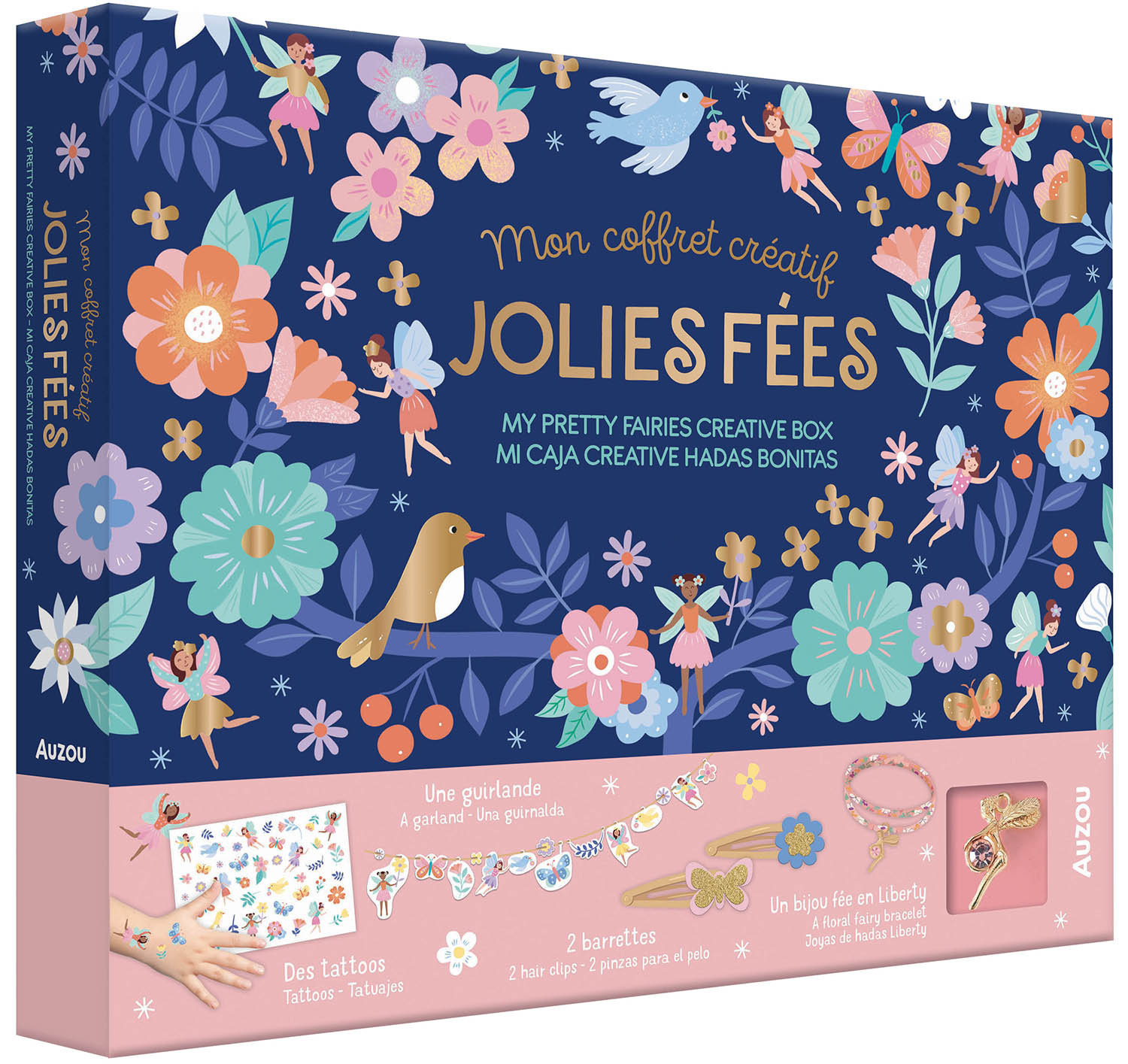 Mon coffret créatif - Jolies fées - Sandrine Monnier - AUZOU