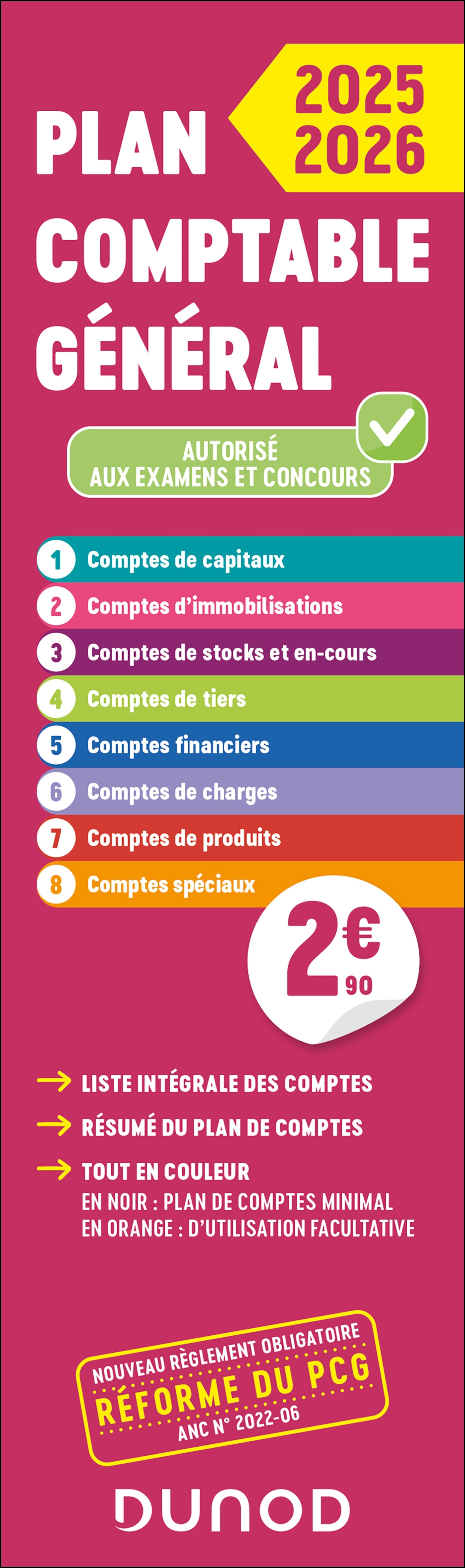 Plan comptable général - PCG - 2025-2026 - Charlotte Disle - DUNOD