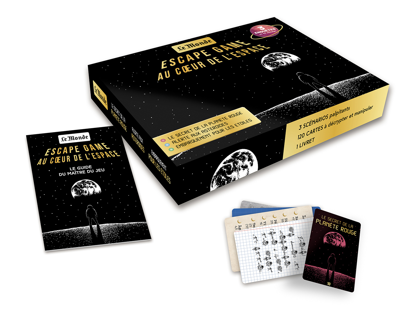 Escape game conquête spatiale - Collectif - EDITIONS PRISMA Escape game conquête spatiale - Collectif - EDITIONS PRISMA