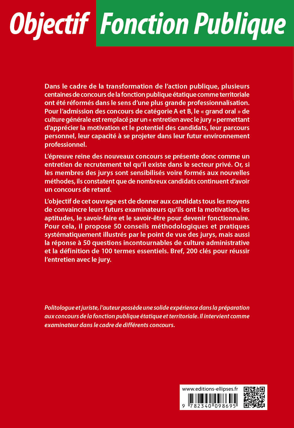 L'entretien avec le jury - Philippe-Jean Quillien - ELLIPSES