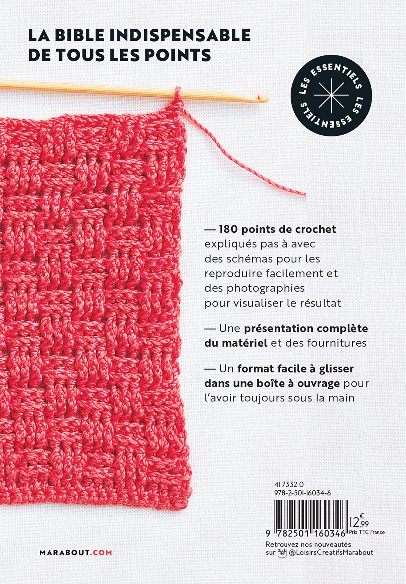 Le crochet en 180 points - Jenifer Campbell - MARABOUT