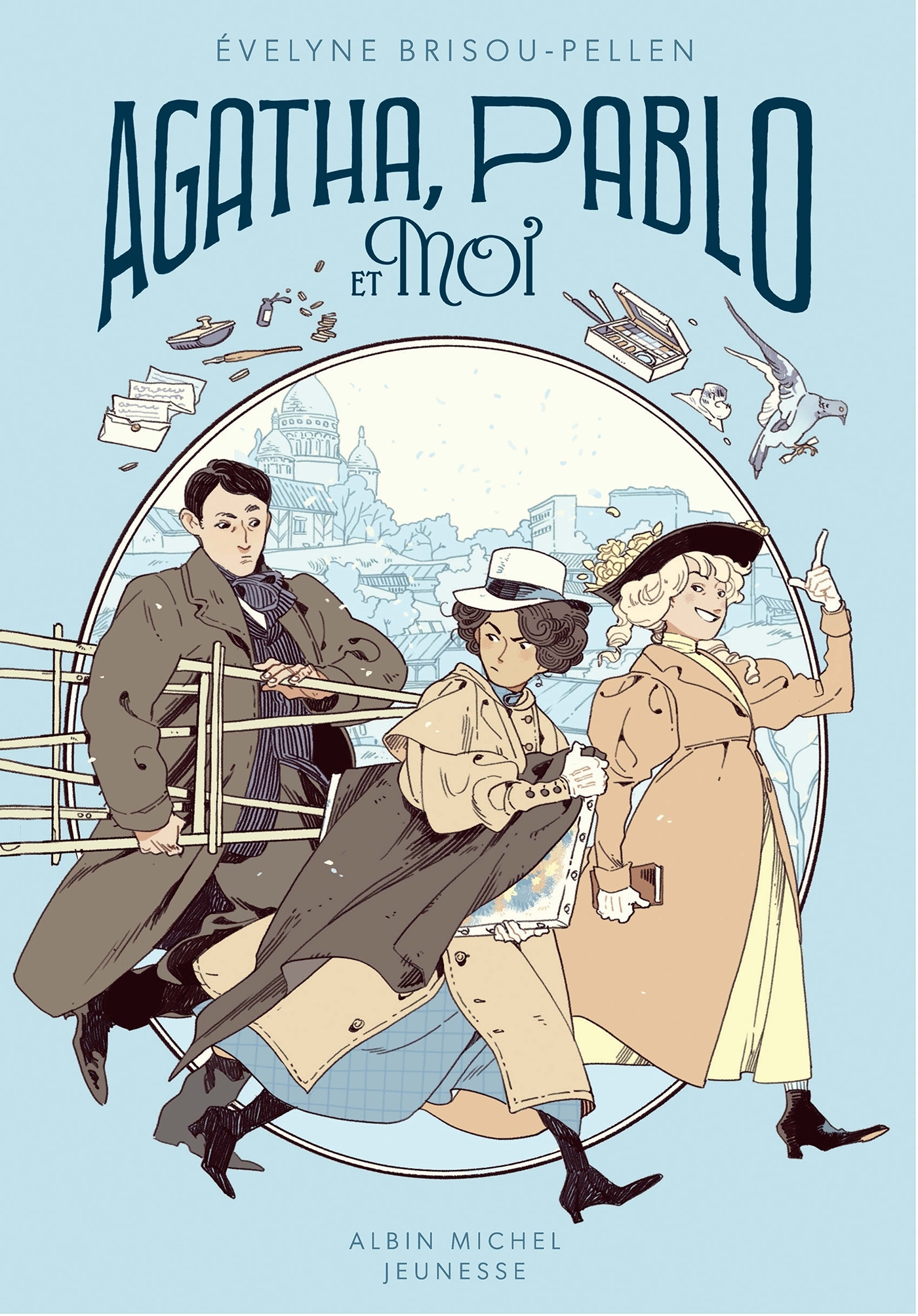 Agatha, Pablo et moi - tome 2 - Évelyne Brisou-Pellen - ALBIN MICHEL Agatha, Pablo et moi - tome 2 - Évelyne Brisou-Pellen - ALBIN MICHEL