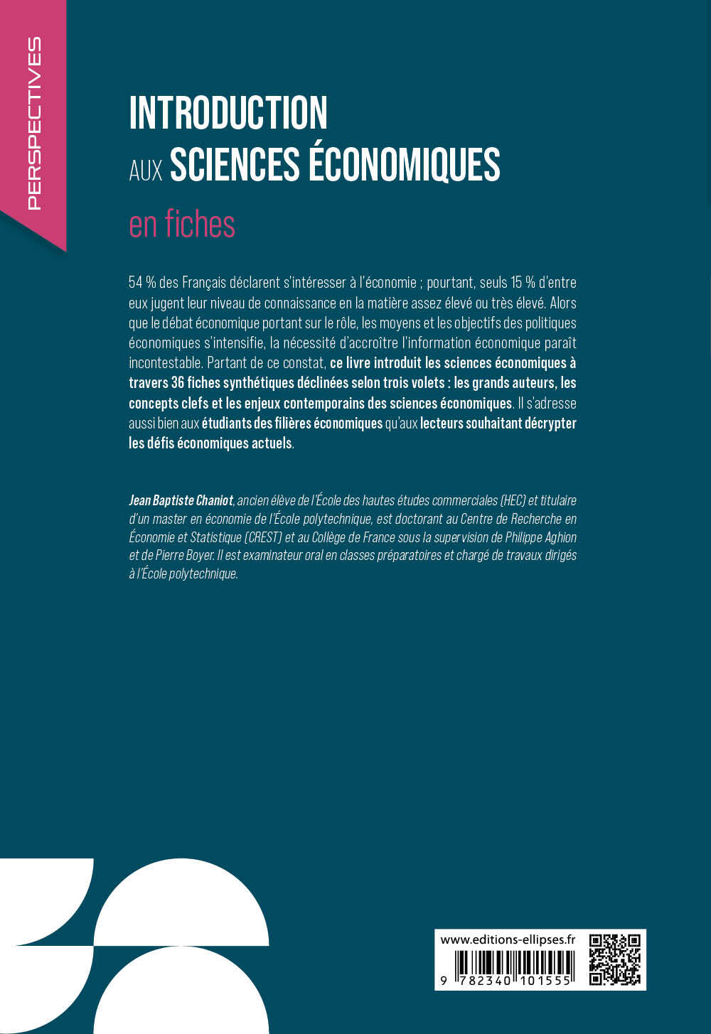 Introduction aux sciences économiques en fiches - Jean-Baptiste Chaniot, Ugo Batini, Guillaume Tonning - ELLIPSES