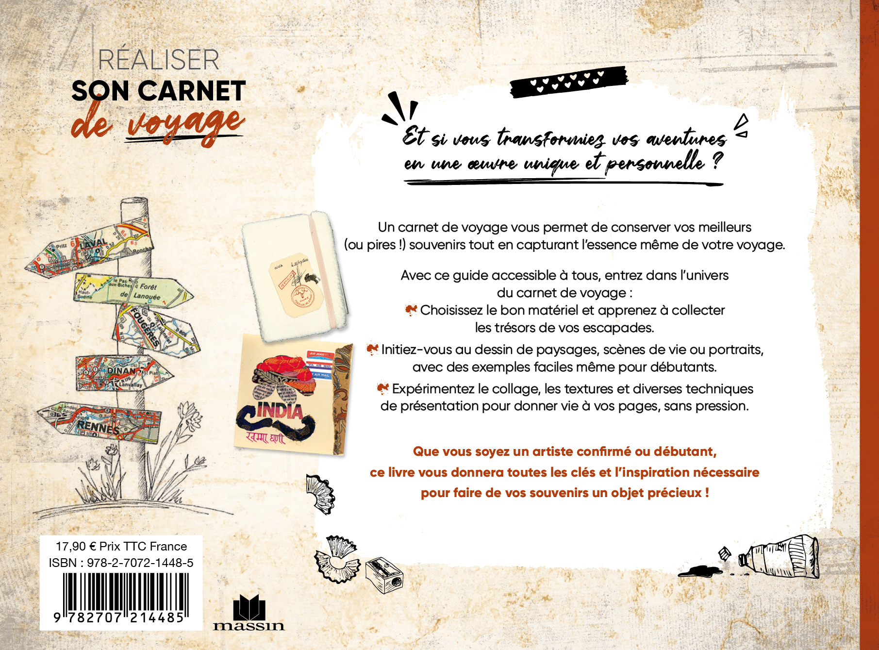 Réaliser son carnet de voyage  - Olivia Guez, Olivia Guez, Olivia Guez - CHARLES MASSIN