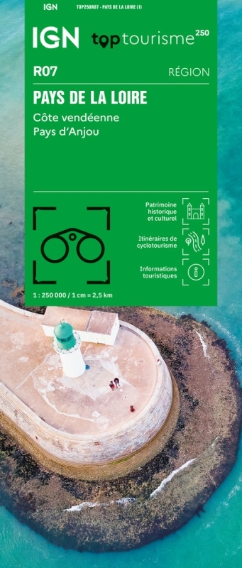 TOP250R07 - PAYS DE LA LOIRE / Côte vendéenne / Pays d Anjou -  - IGN