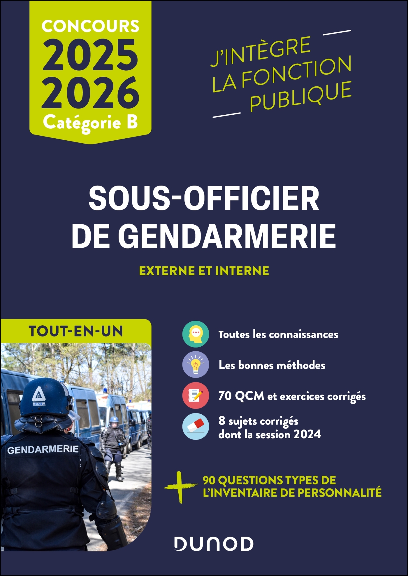 Concours Sous-officier de gendarmerie externe et interne - Tout-en-un 2025/2026 - Isabelle Capestan, Thibault Couarc'h, Nicolas Grenier, Corinne Pelletier, Benoît Priet, Frédéric Rosard, Isabelle Capestan, Thibault Couarc'h, Nicolas Grenier, Corinne Pelle
