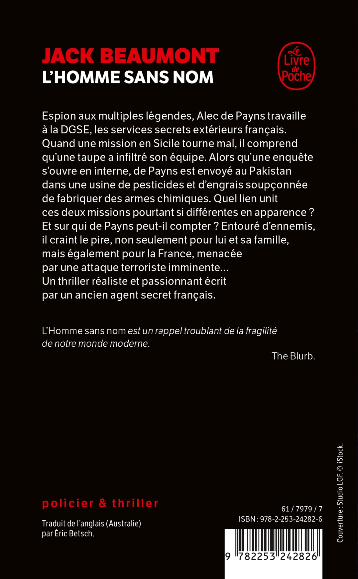 L'Homme sans nom - Jack Beaumont, Jack Beaumont - LGF