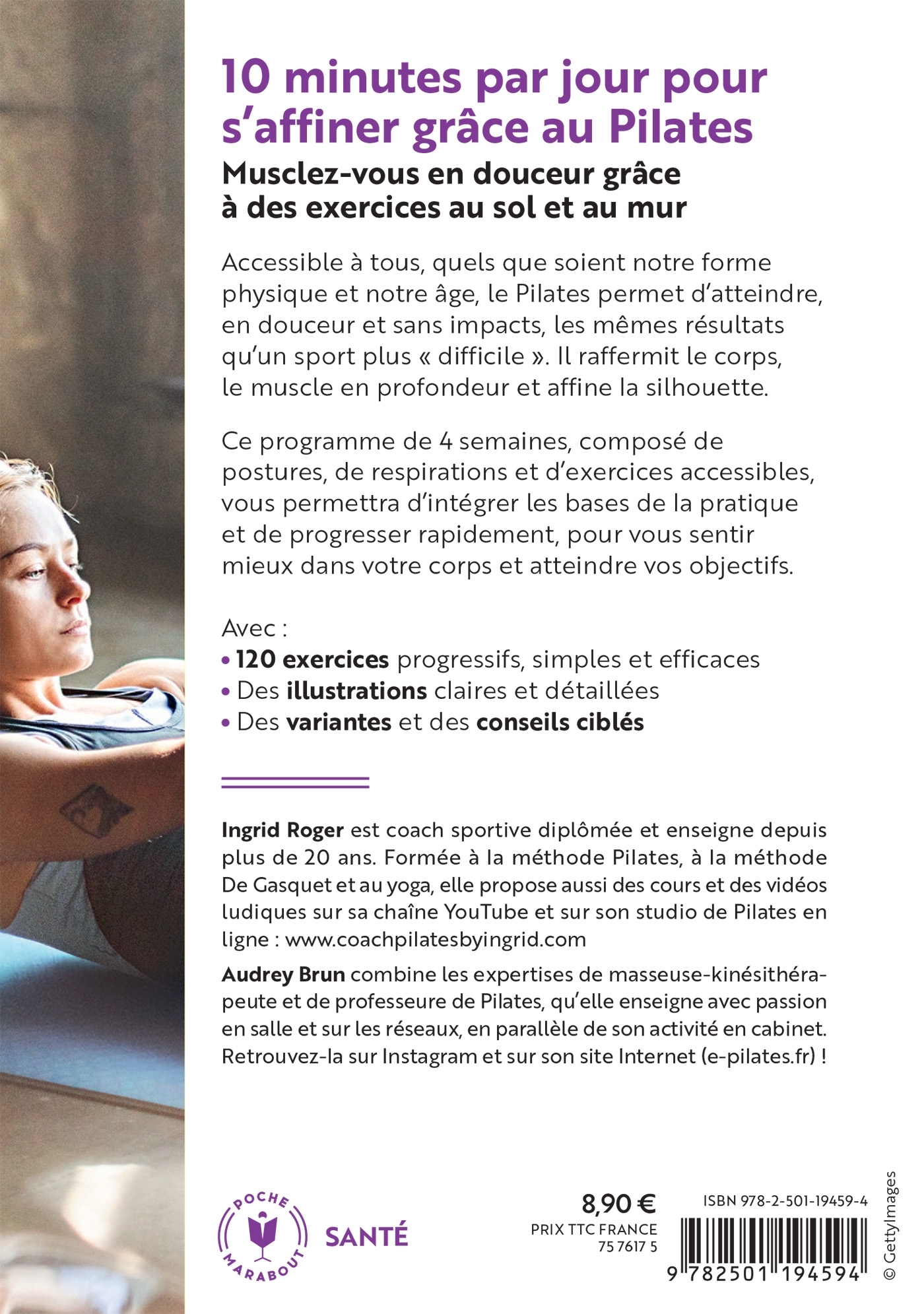 10 minutes pour s'affiner grâce au pilate - BRUN AUDREY - MARABOUT