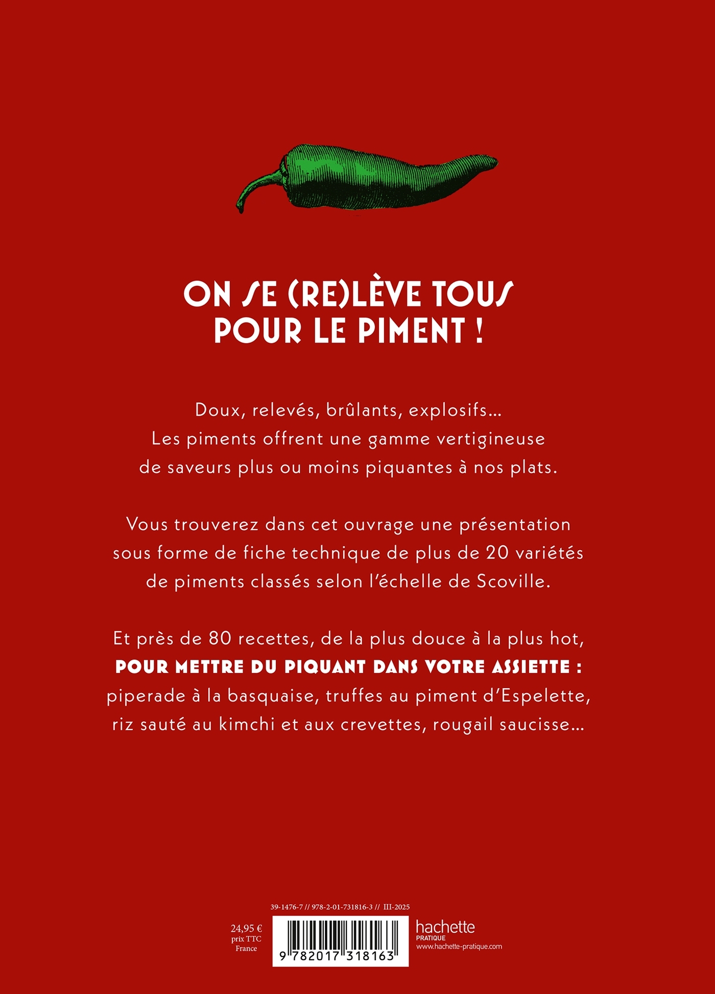 Piments - Sophie Dupuis-Gaulier - HACHETTE PRAT