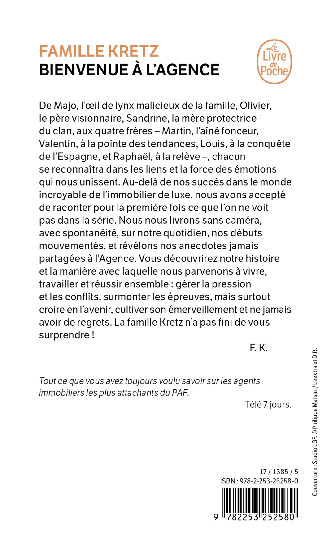 Bienvenue à L'Agence -  Famille Kretz - LGF