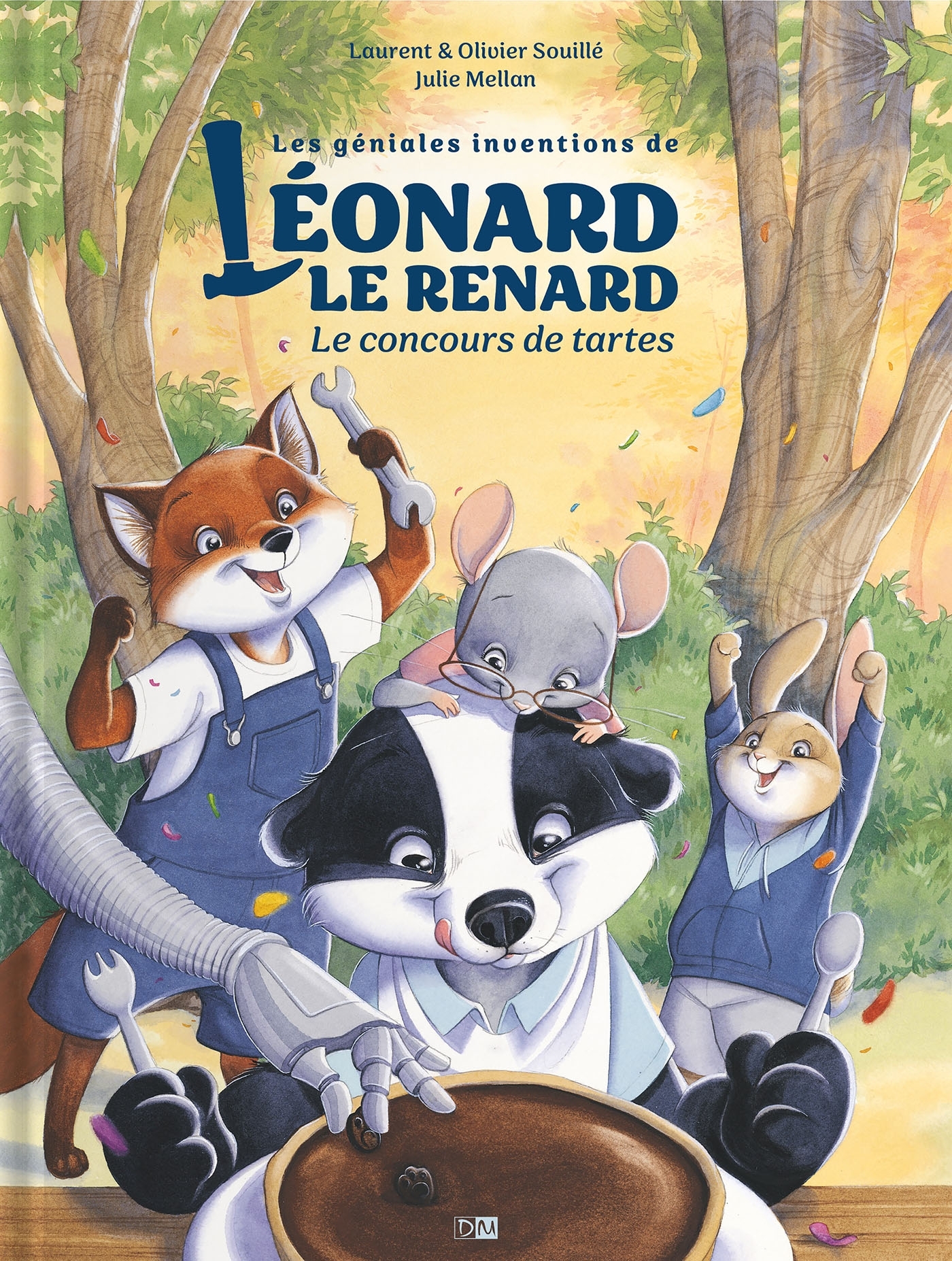 Les Géniales Inventions de Léonard le renard - Julie Mellan, Laurent Souillé, OIivier Souillé - DANIEL MAGHEN