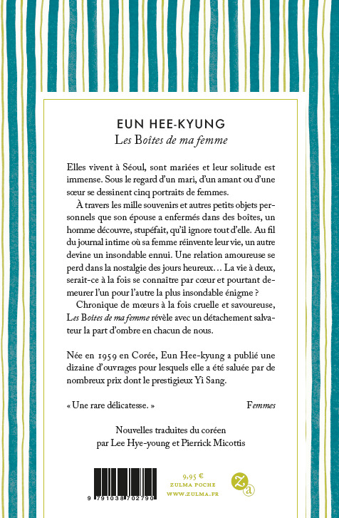 Les boîtes de ma femme - Hee-kyung EUN, Pierrick Micottis, Hye-Young Lee, Hee-kyung EUN, Pierrick Micottis, Hye-Young Lee - ZULMA