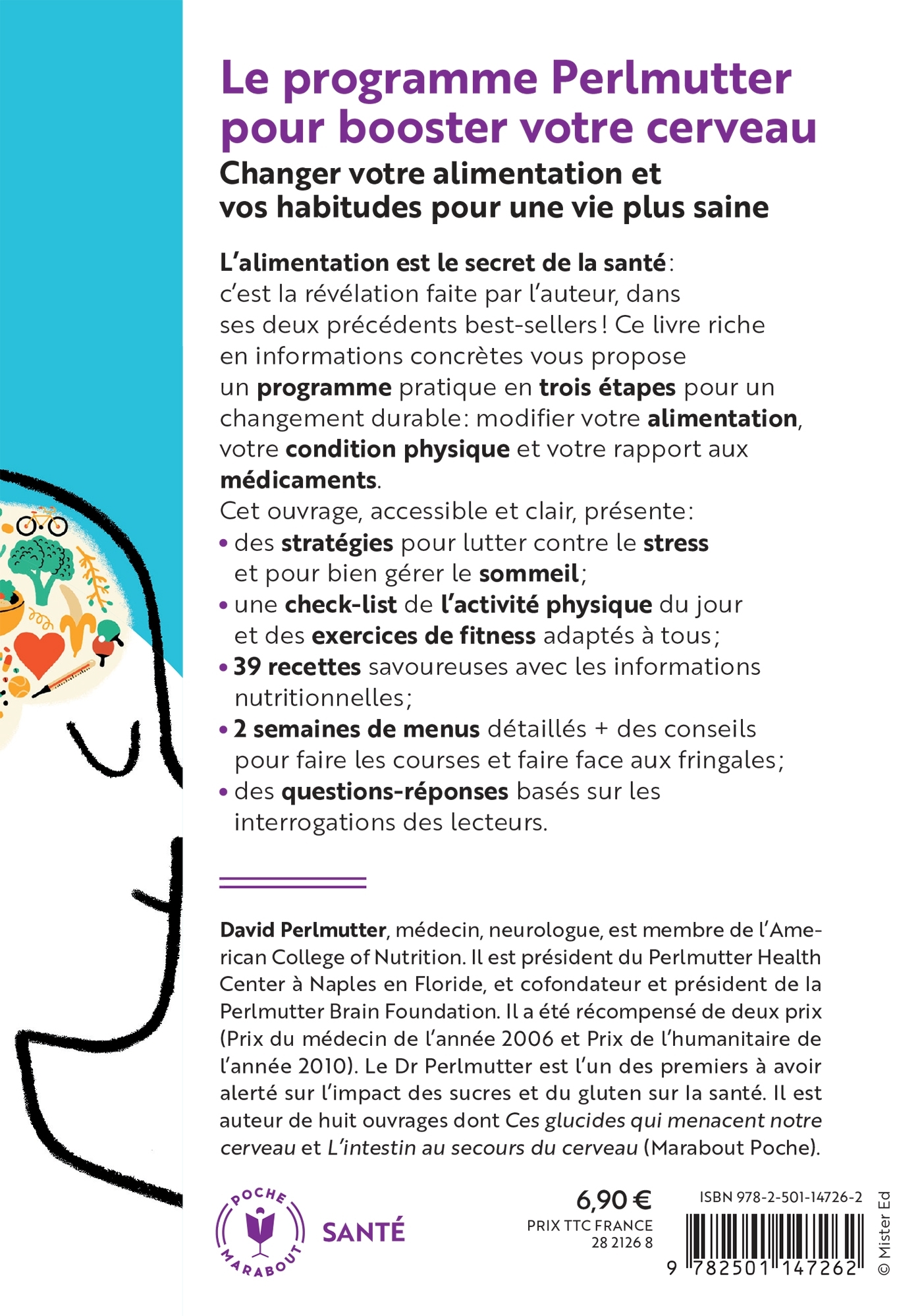 Le programme Perlmutter pour booster votre cerveau - Dr David Perlmutter - MARABOUT