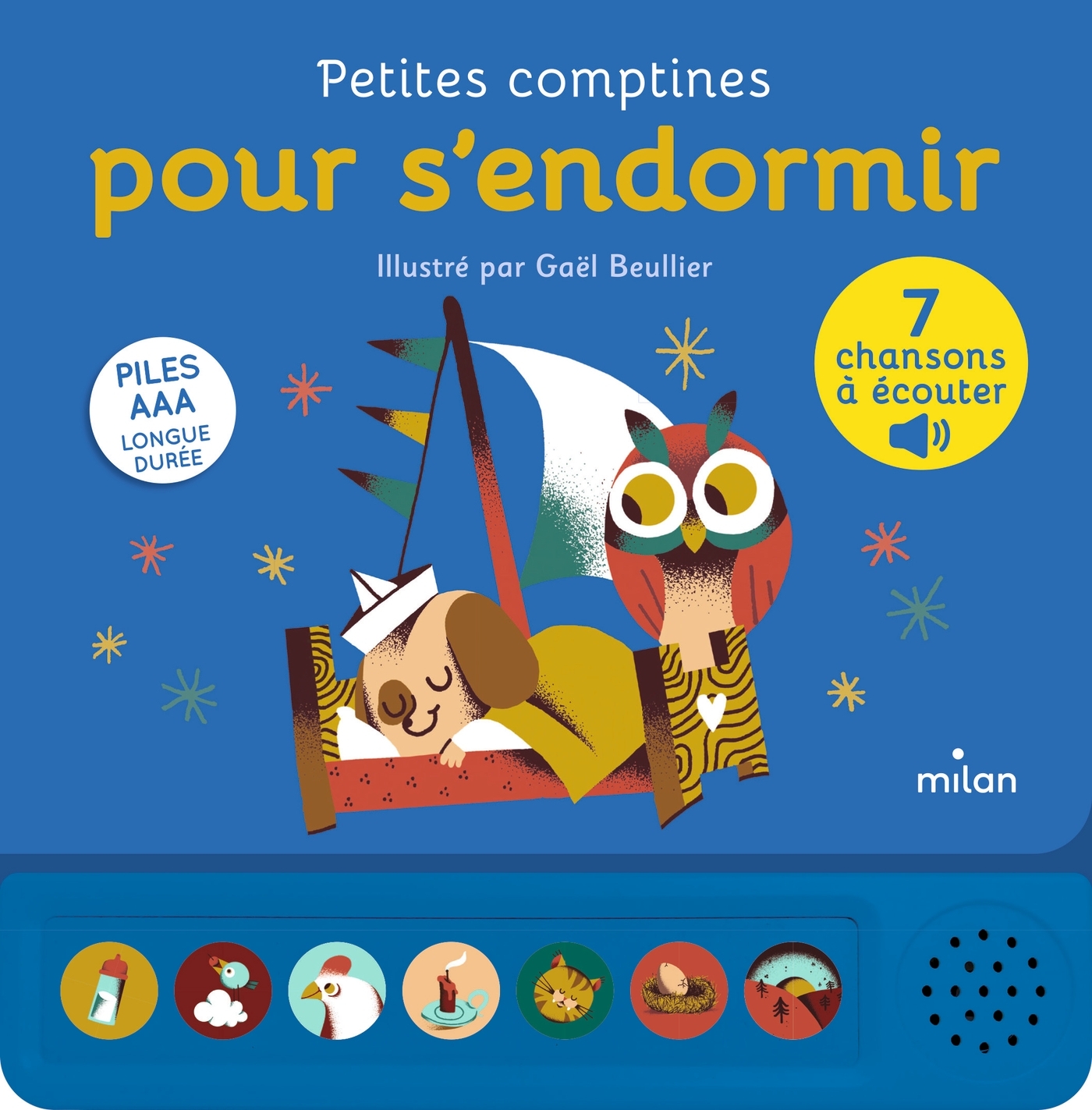 Petites comptines pour s'endormir - Gaël Beullier - MILAN Petites comptines pour s'endormir - Gaël Beullier - MILAN