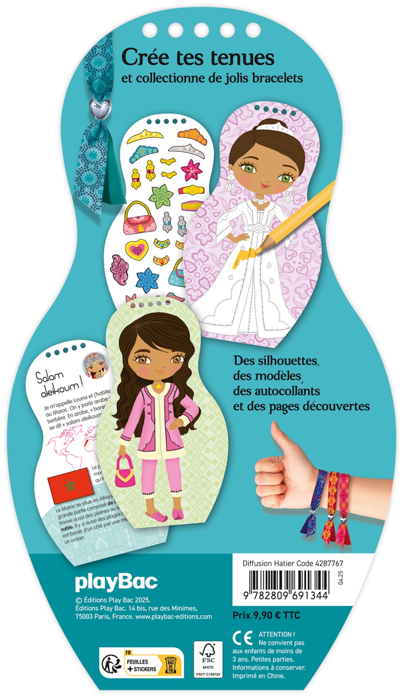 Minimiki - Carnet créatif - Louna au Maroc nouvelle édition - 2025 - Julie Camel - PLAY BAC