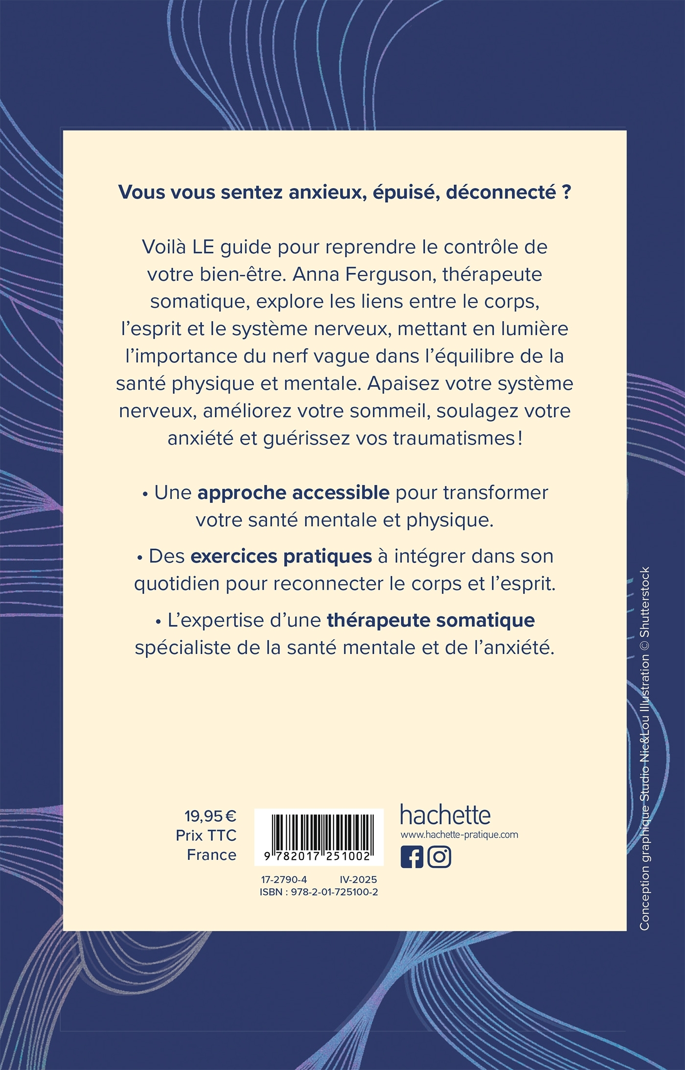 Les pouvoirs secrets du nerf vague - FERGUSON ANNA - HACHETTE PRAT