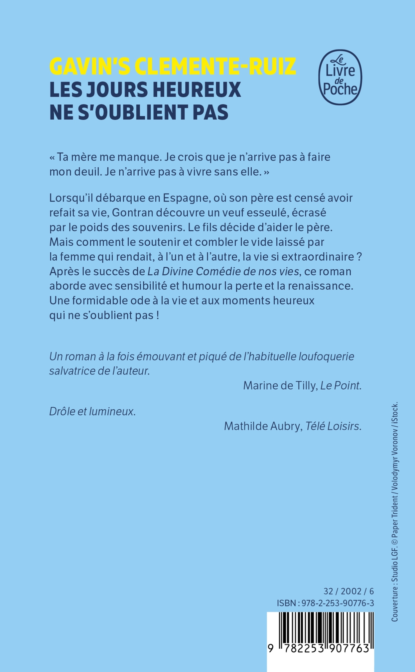 Les Jours heureux ne s'oublient pas - Gavin's Clemente-Ruiz - LGF