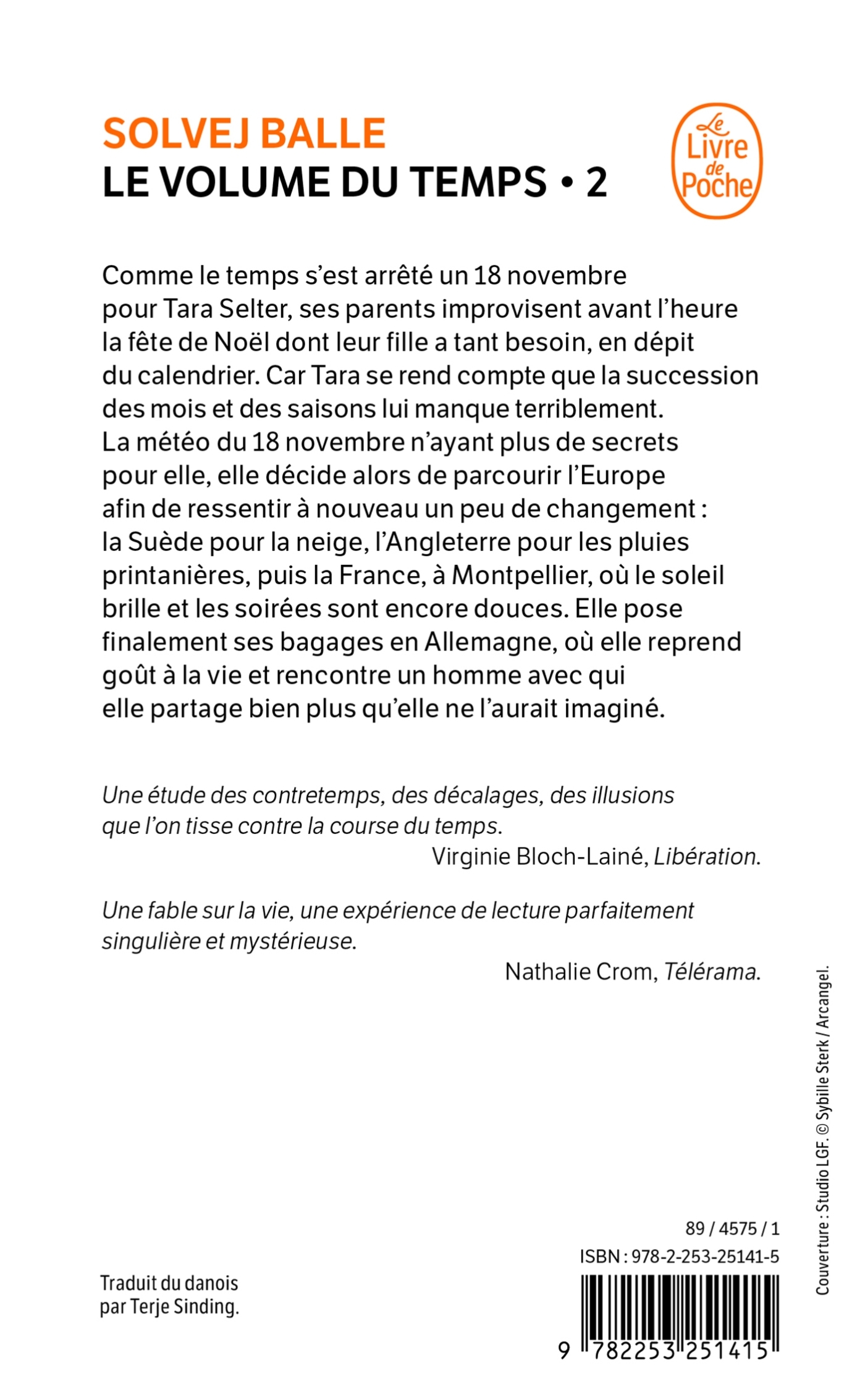 Le Volume du temps (Le Volume du temps, Tome 2) - Solvej Balle - LGF