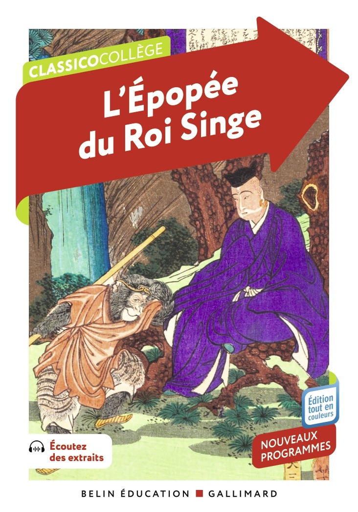 L'Épopée du Roi Singe - KAHN COLETTE - BELIN EDUCATION