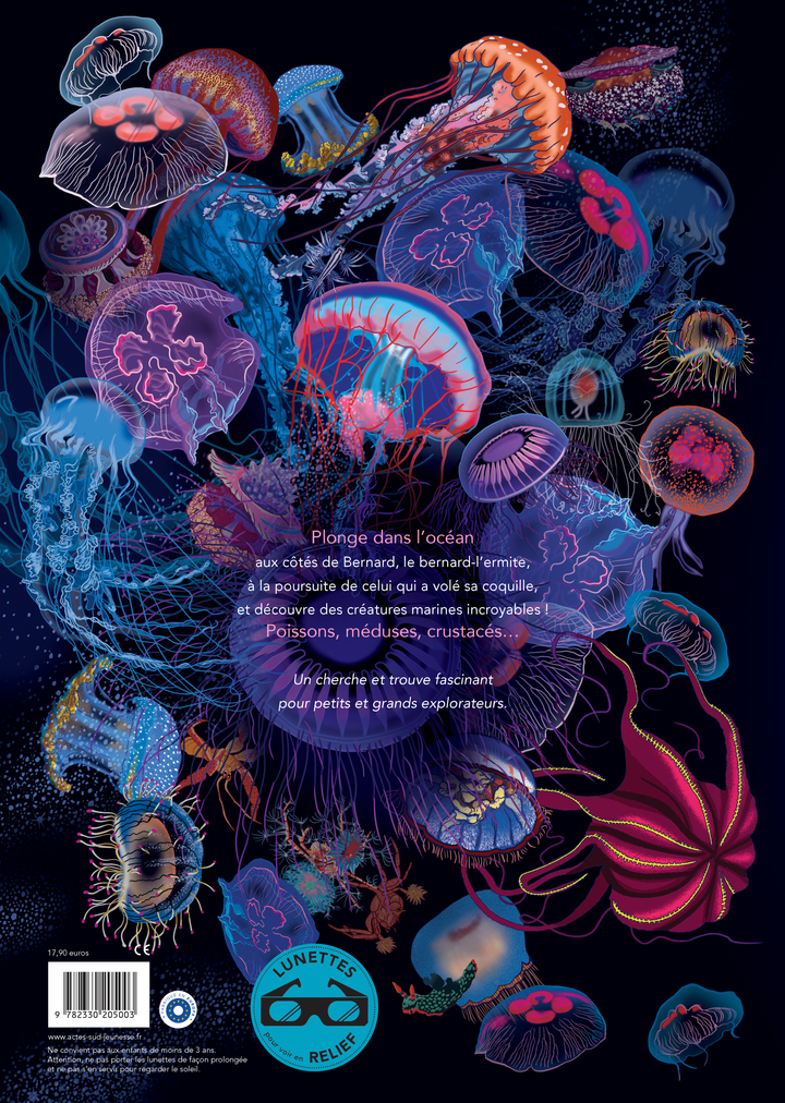 Sous l'océan cherche les animaux les plus fascinants - Peggy Nille - ACTES SUD