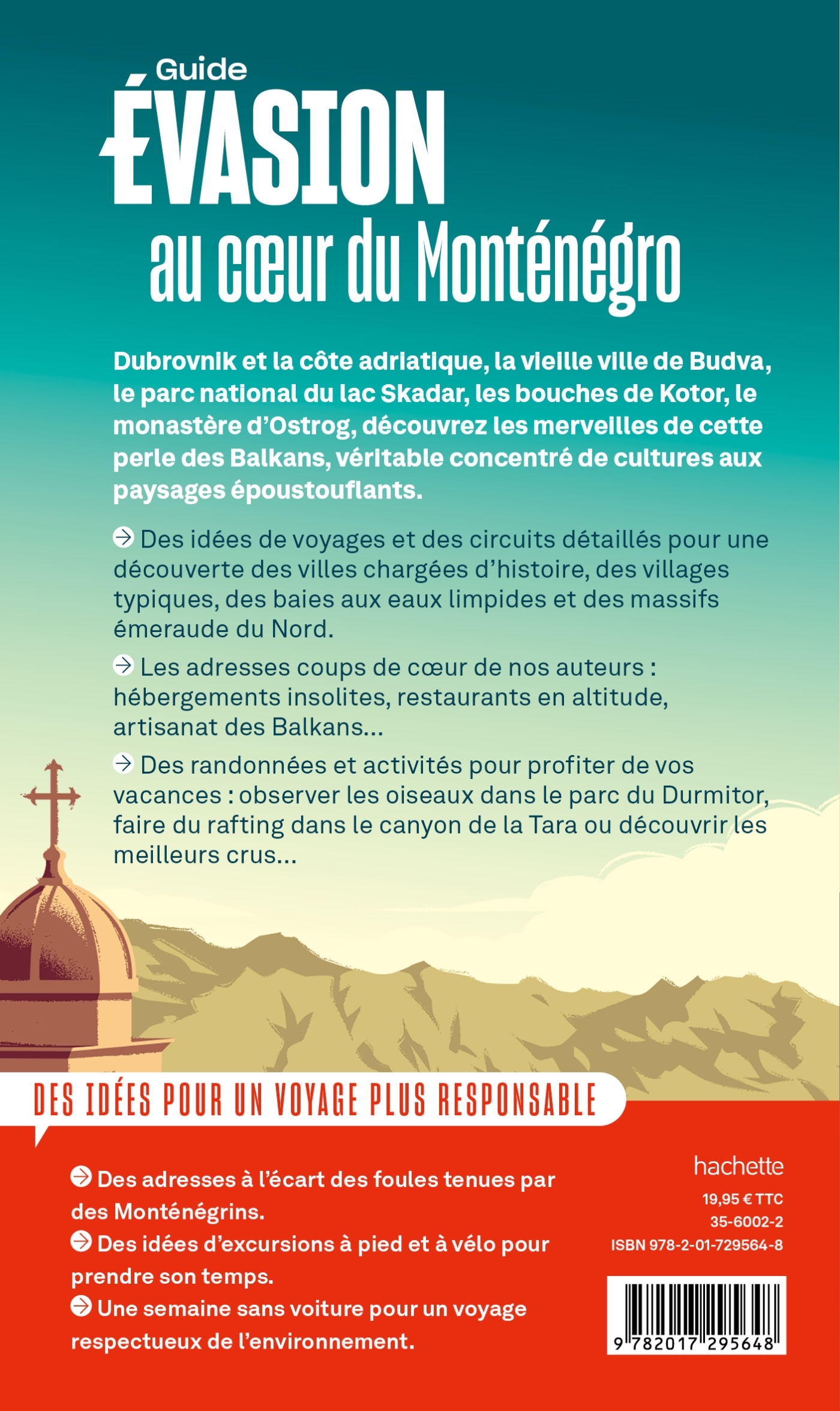 Monténégro Guide Evasion - Hélène Duparc - HACHETTE TOURI