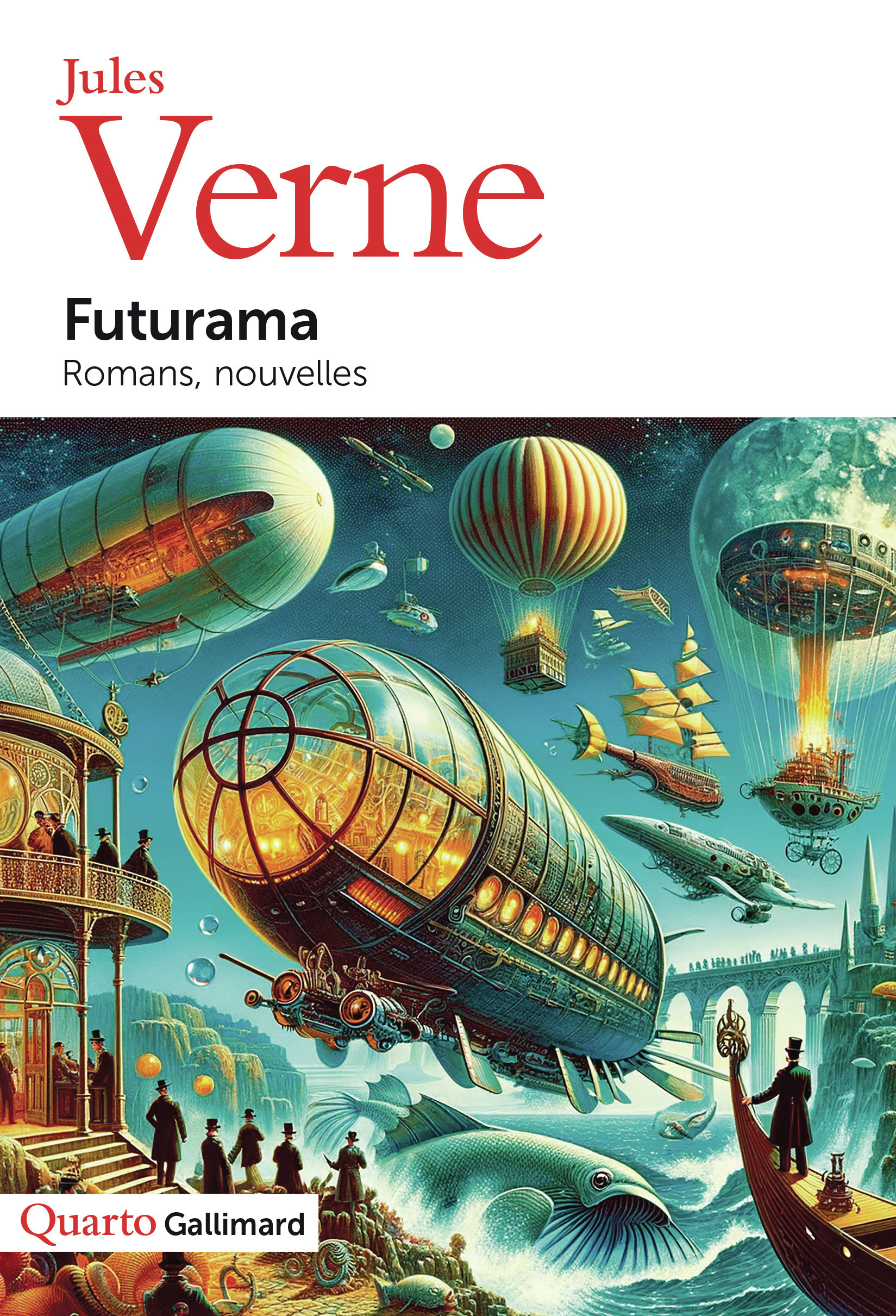 Futurama - Jules Verne, Henri Scepi - GALLIMARD