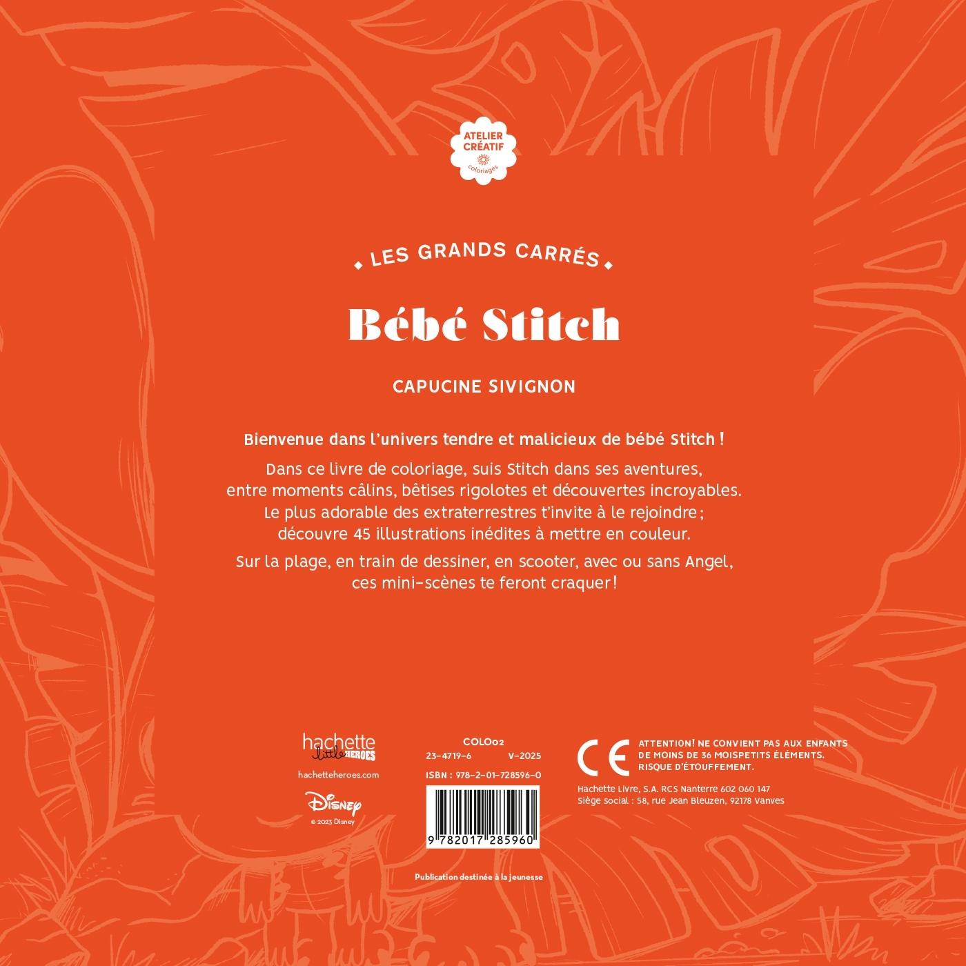 BÉBÉ STITCH - Capucine SIVIGNON - HACHETTE HEROES