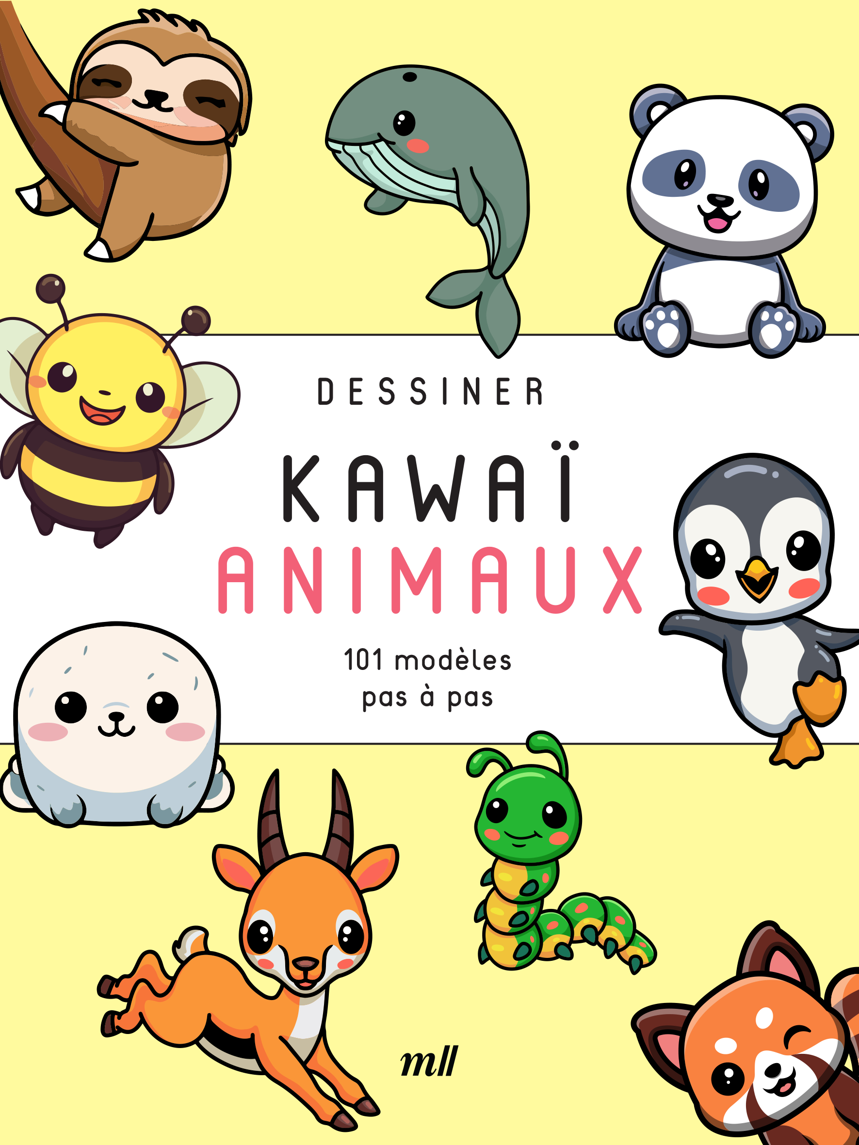 Dessiner kawaï - Animaux -  Collectif - MERCILESLIVRES