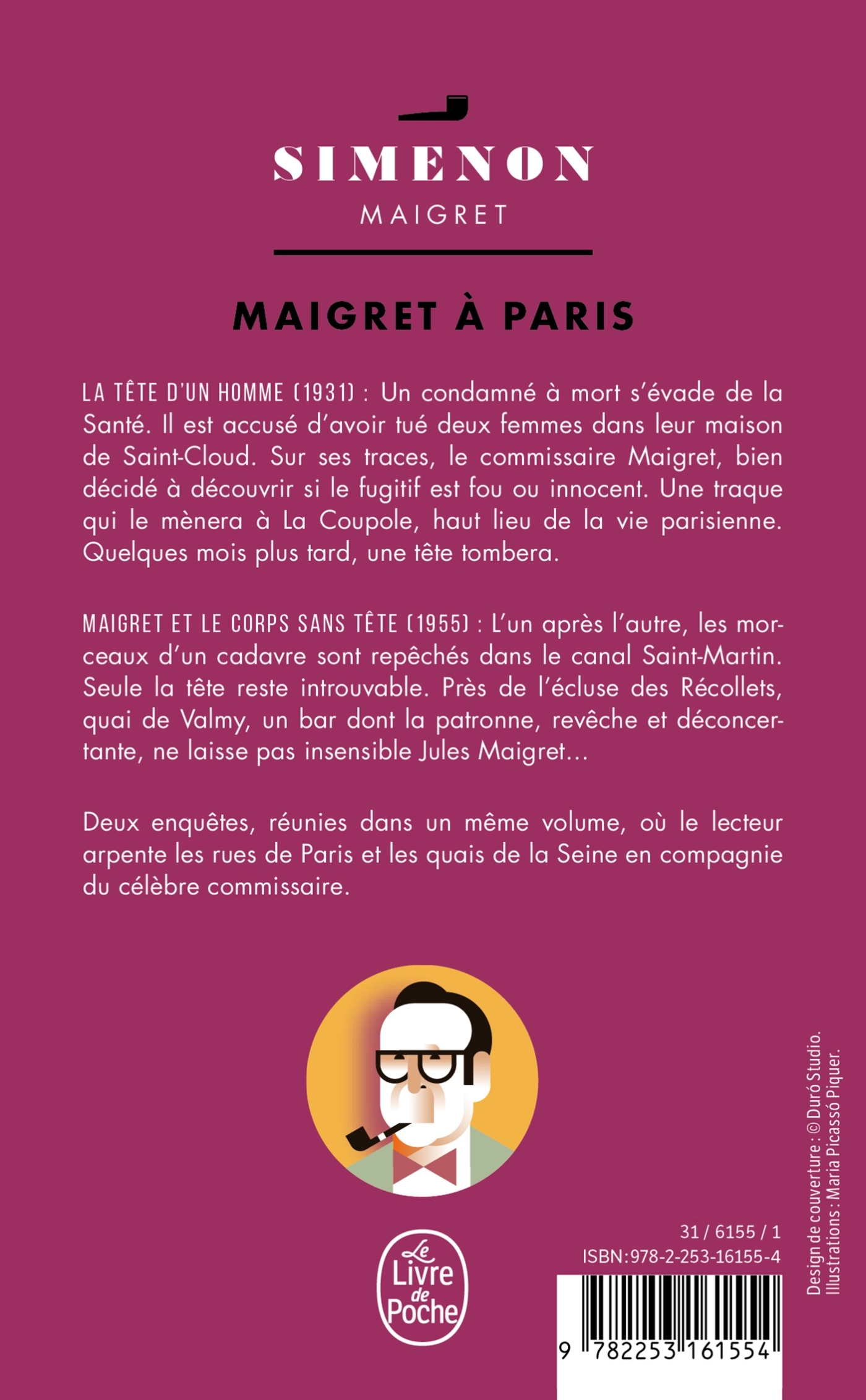 Maigret à Paris - Georges Simenon - LGF