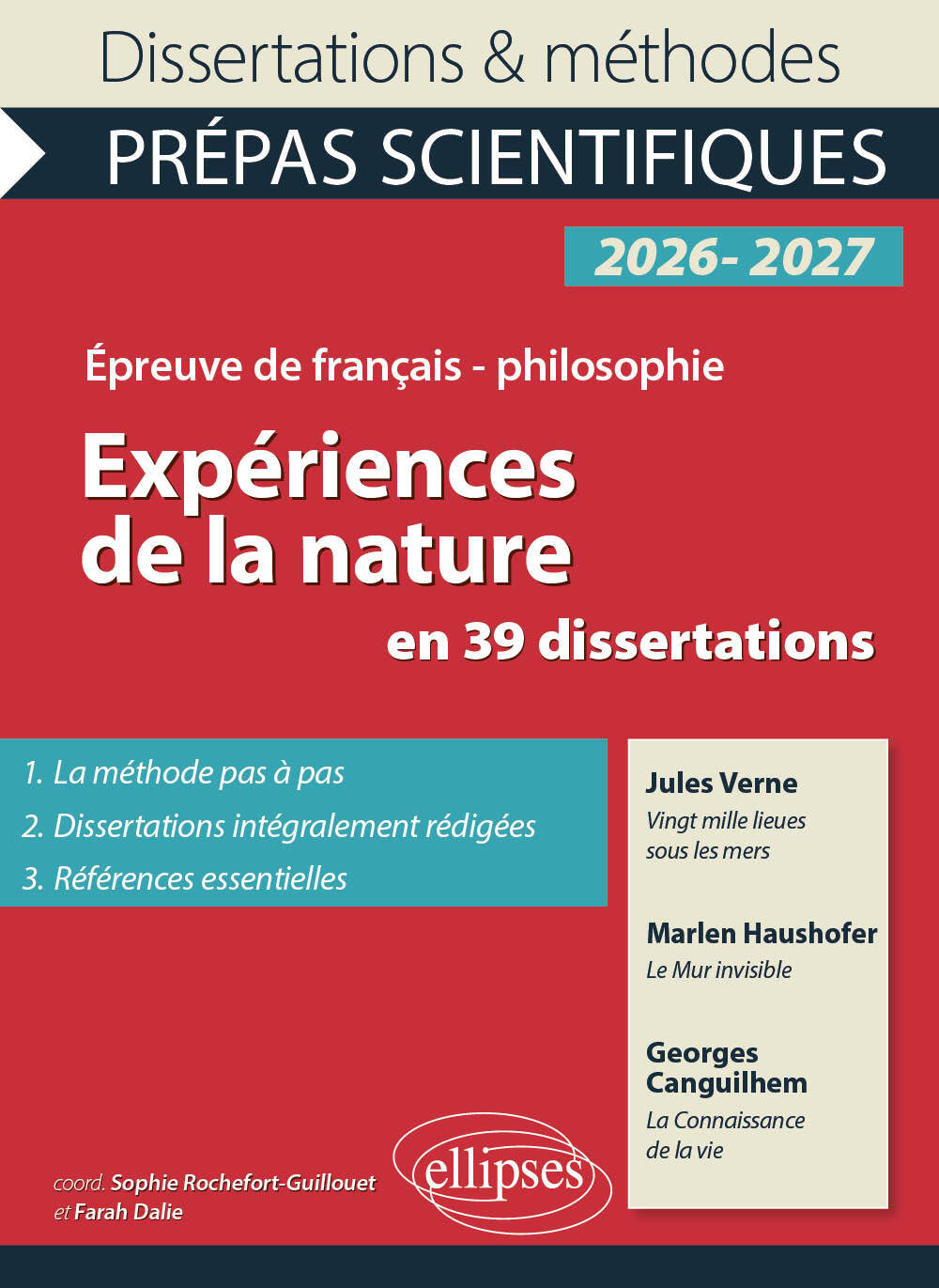 Expériences de la nature en 39 dissertations - Sophie Rochefort-Guillouet, Guillaume Bagnolini, Nathalie Blaise, Audrey Blind, Aurore Boni, Brahim Boumeshouli, Alexandra Bérenger, Isabelle-Rachel Casta, Alexis Chabot, Isabelle Coumert, Michel Delattre, Ch