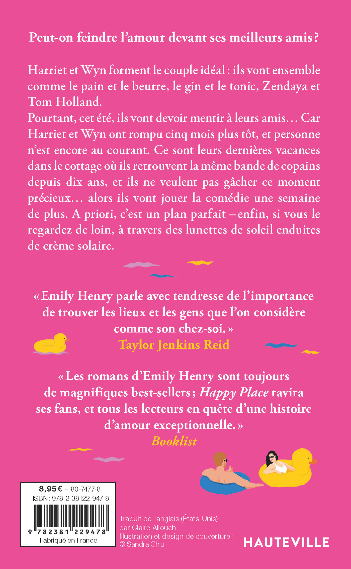 Happy Place - Emily Henry, Claire Allouch - HAUTEVILLE