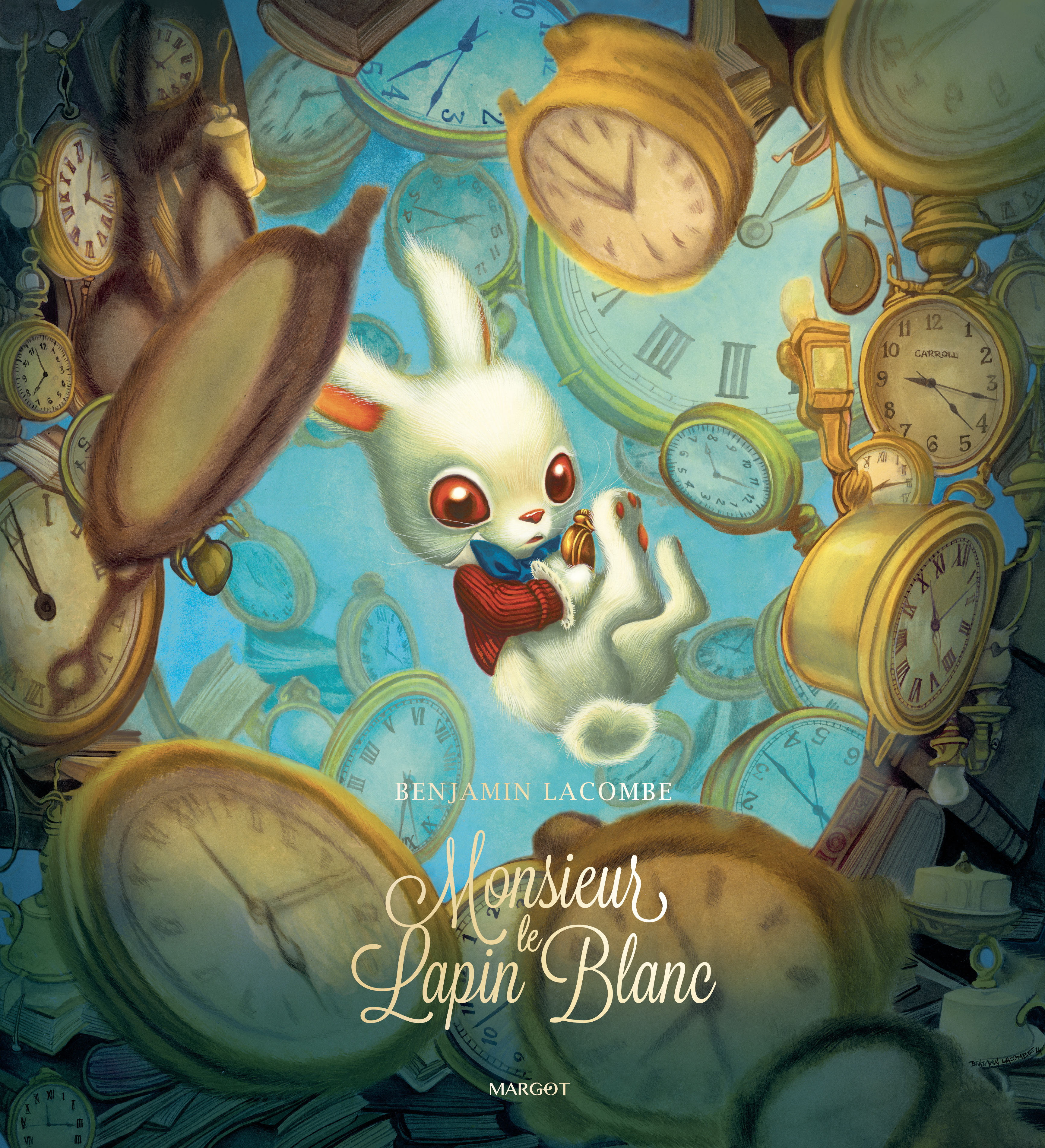 Monsieur le Lapin Blanc - Benjamin Lacombe - MARGOT