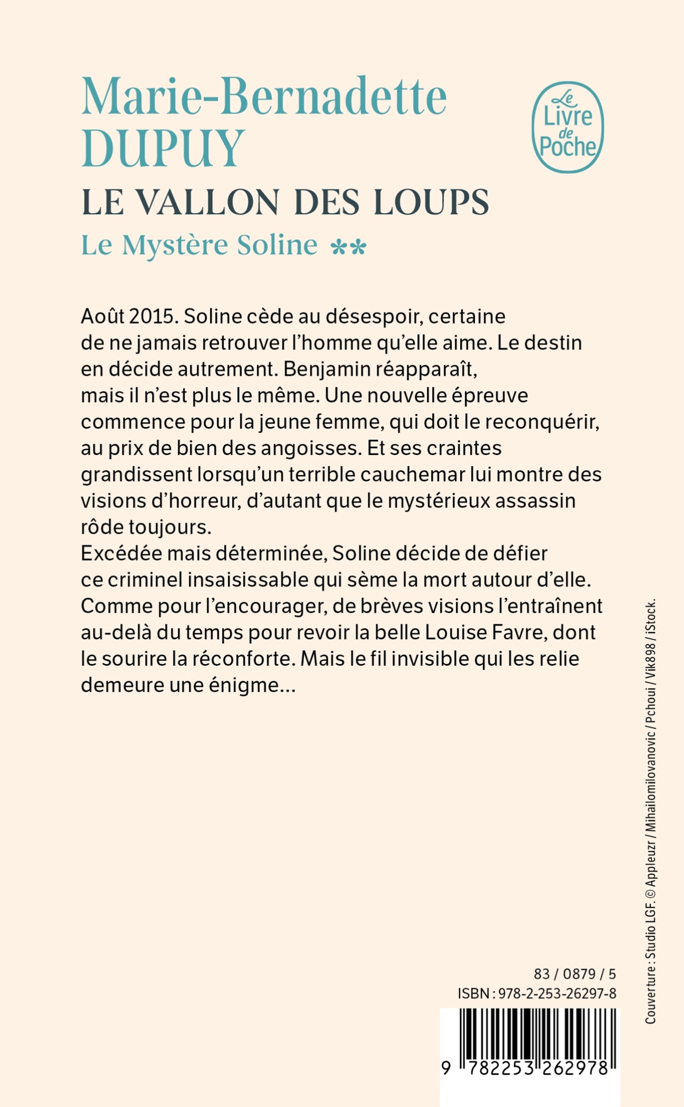Le Vallon des loups (Le Mystère Soline, Tome 2) - Marie-Bernadette Dupuy - LGF