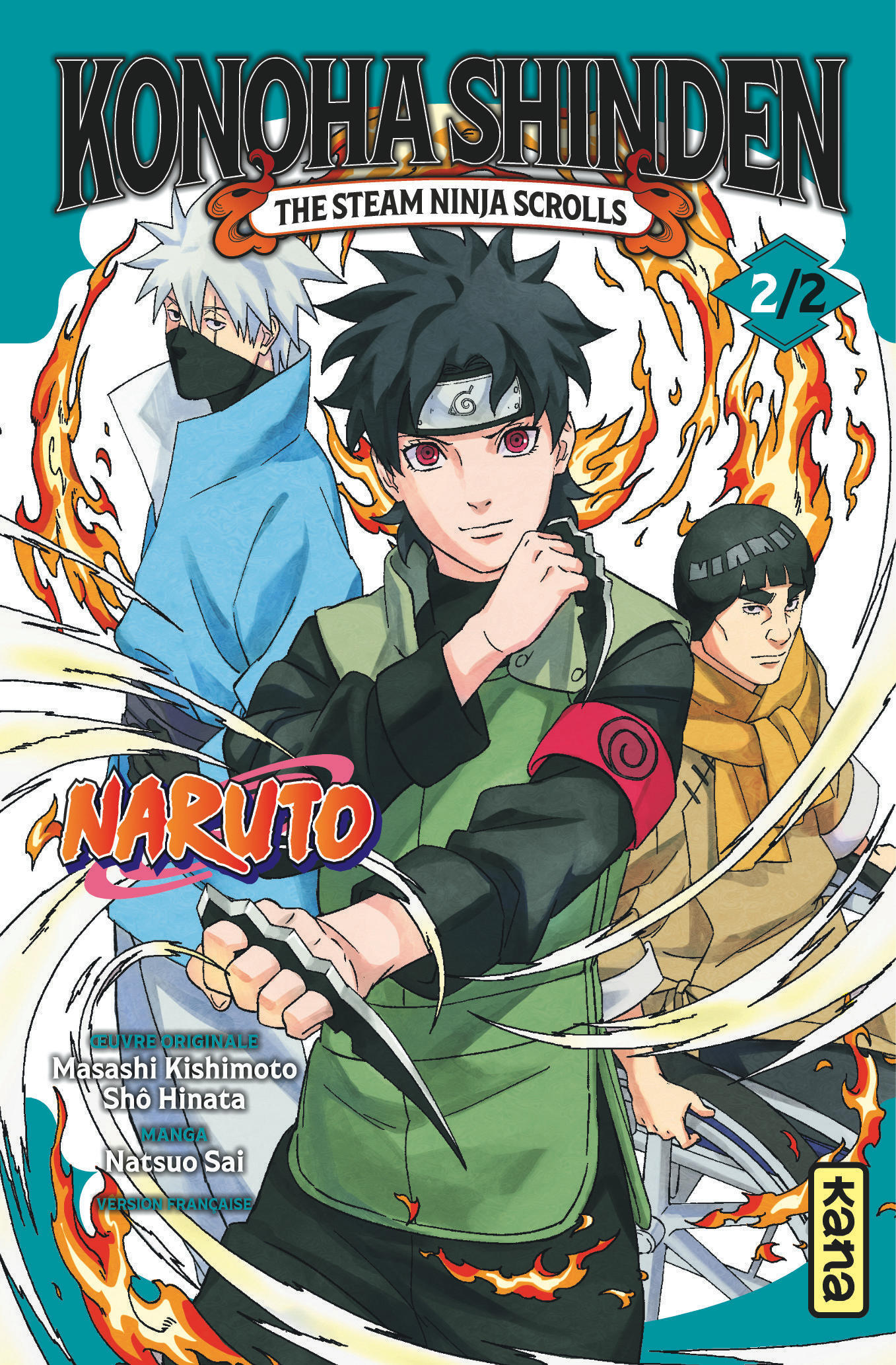 Naruto - Konoha Shinden  - Tome 2 -  Natsuo Sai,  Shô Hinata - KANA
