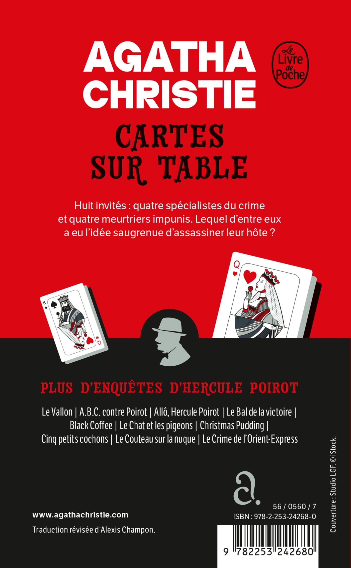 Cartes sur table (Nouvelle traduction révisée) - Agatha Christie - LGF