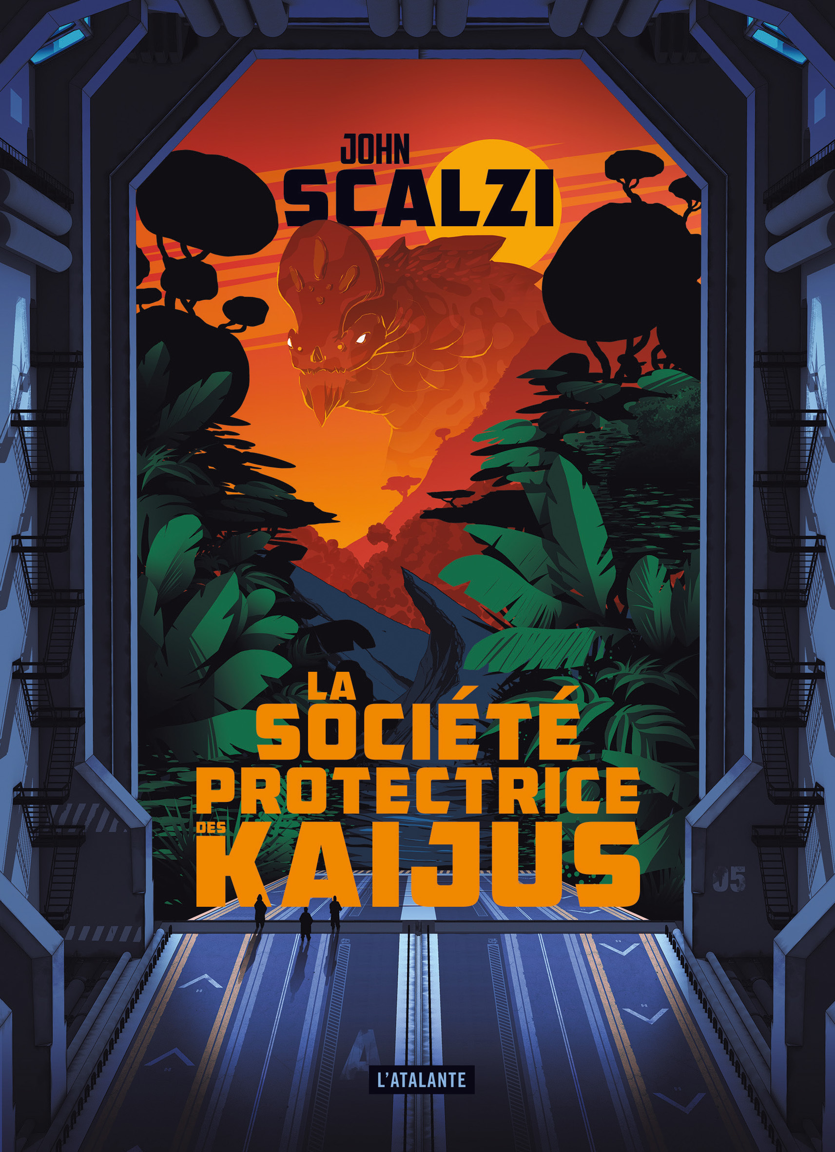 La société protectrice des Kaijus - John Scalzi, Mikael Cabon - ATALANTE