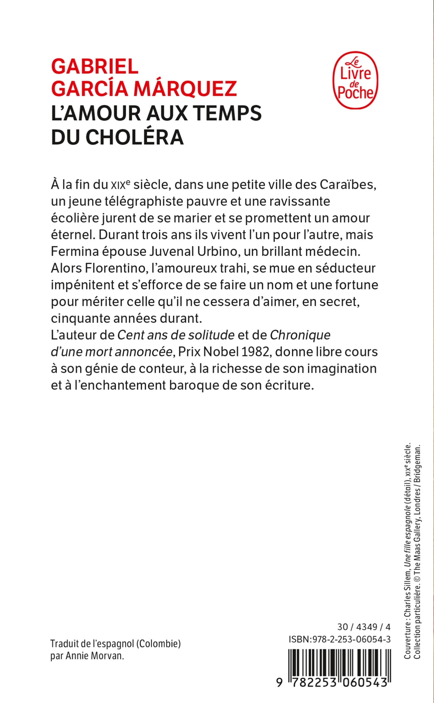 L'Amour aux temps du choléra - Gabriel Garcia Marquez - LGF