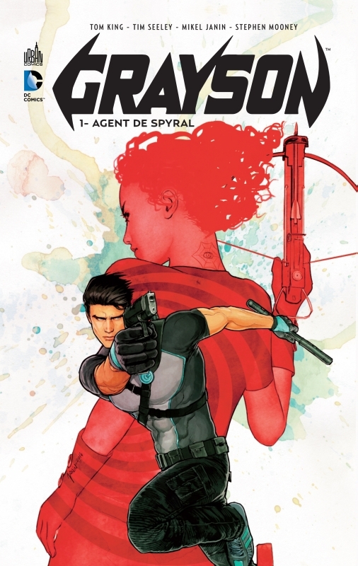Grayson  - Tome 1 -  SEELEY  Tim,  KING  Tom,  JANIN  Mikel - URBAN COMICS