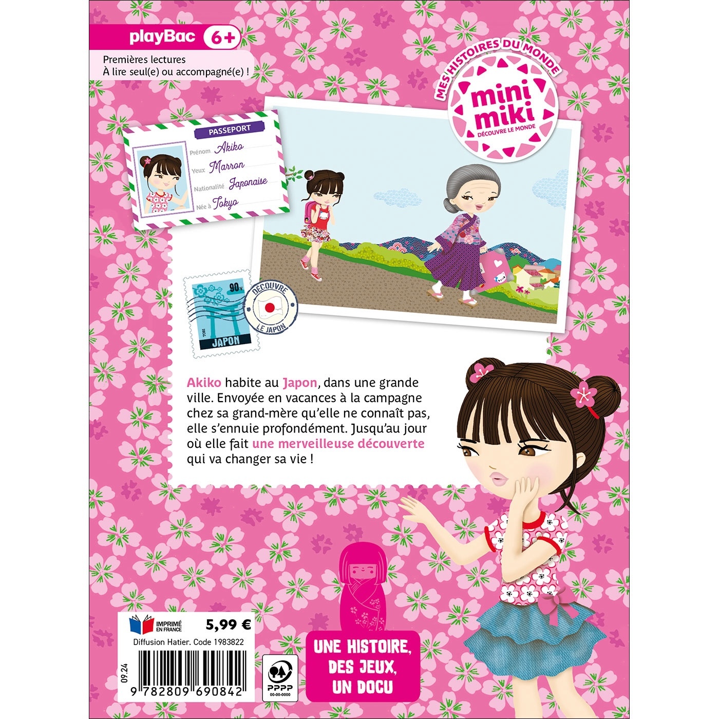 Minimiki - Le jardin secret d'Akiko nouvelle édition -  Nadja, Julie CAMEL - PLAY BAC