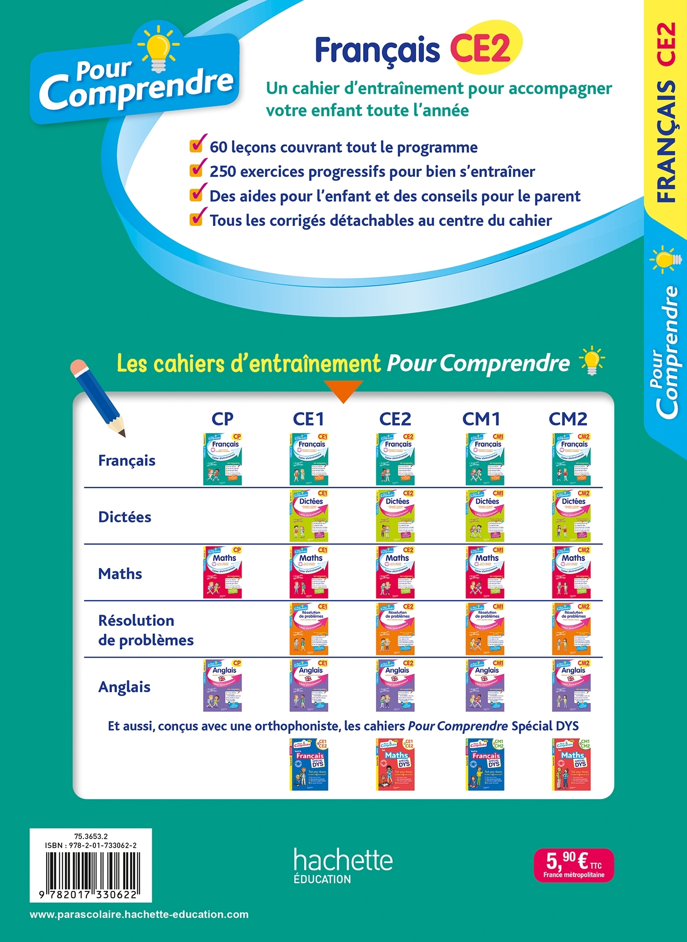 Pour Comprendre Français CE2 - Magali Dieny, Pierre Dieny, Agnés OTES - HACHETTE EDUC