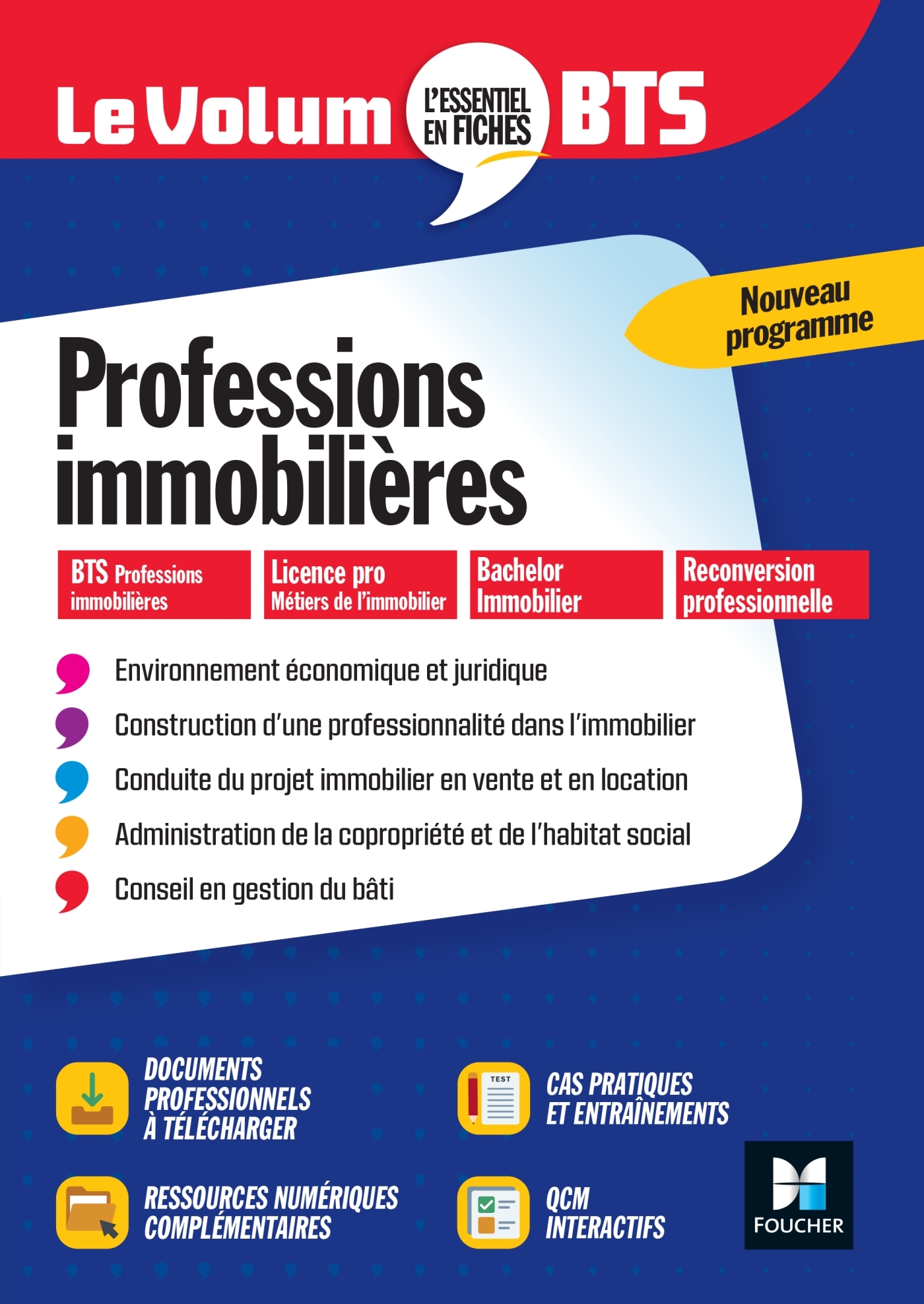 Le Volum' BTS - Professions immobilières - Révision et entraînement - Evelyne Cornu-Gaidan - FOUCHER