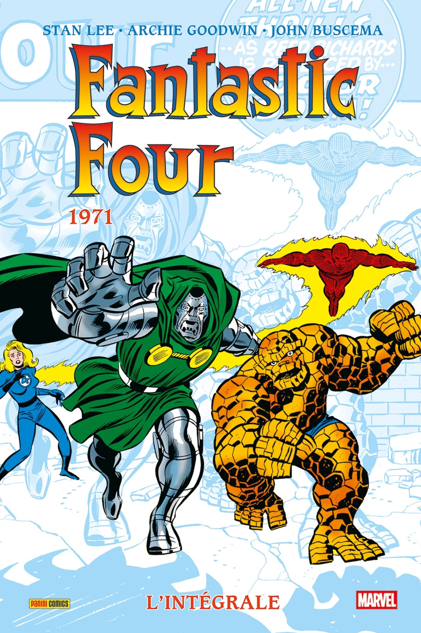 Fantastic Four : L'intégrale 1971 (Nouvelle édition) (T10) - Stan Lee, Archie GOODWIN, John Buscema - PANINI
