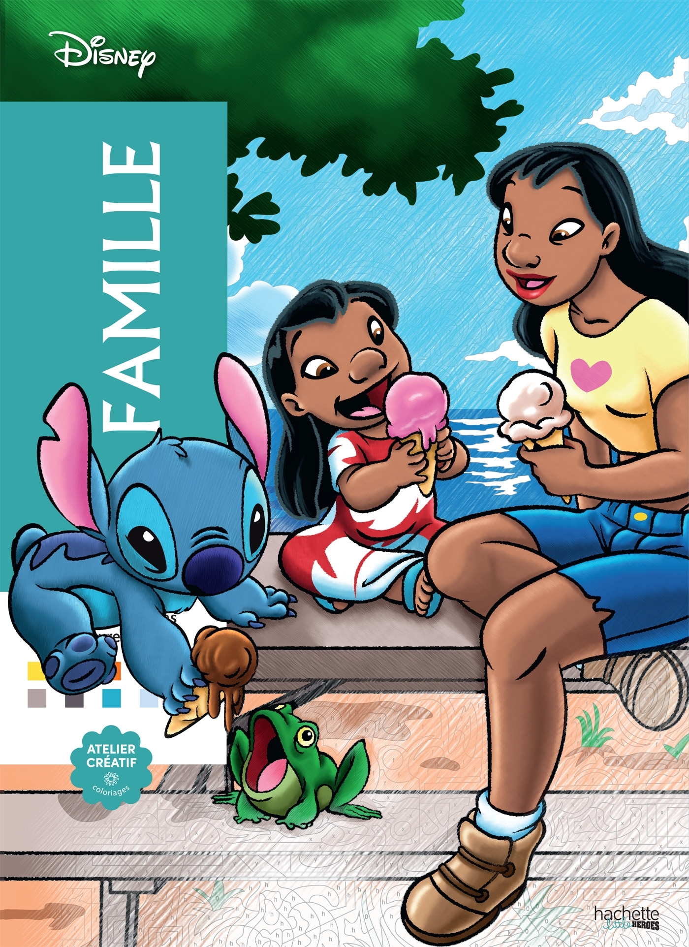 Coloriages mystères Disney - Famille - Alexandre Karam - HACHETTE HEROES
