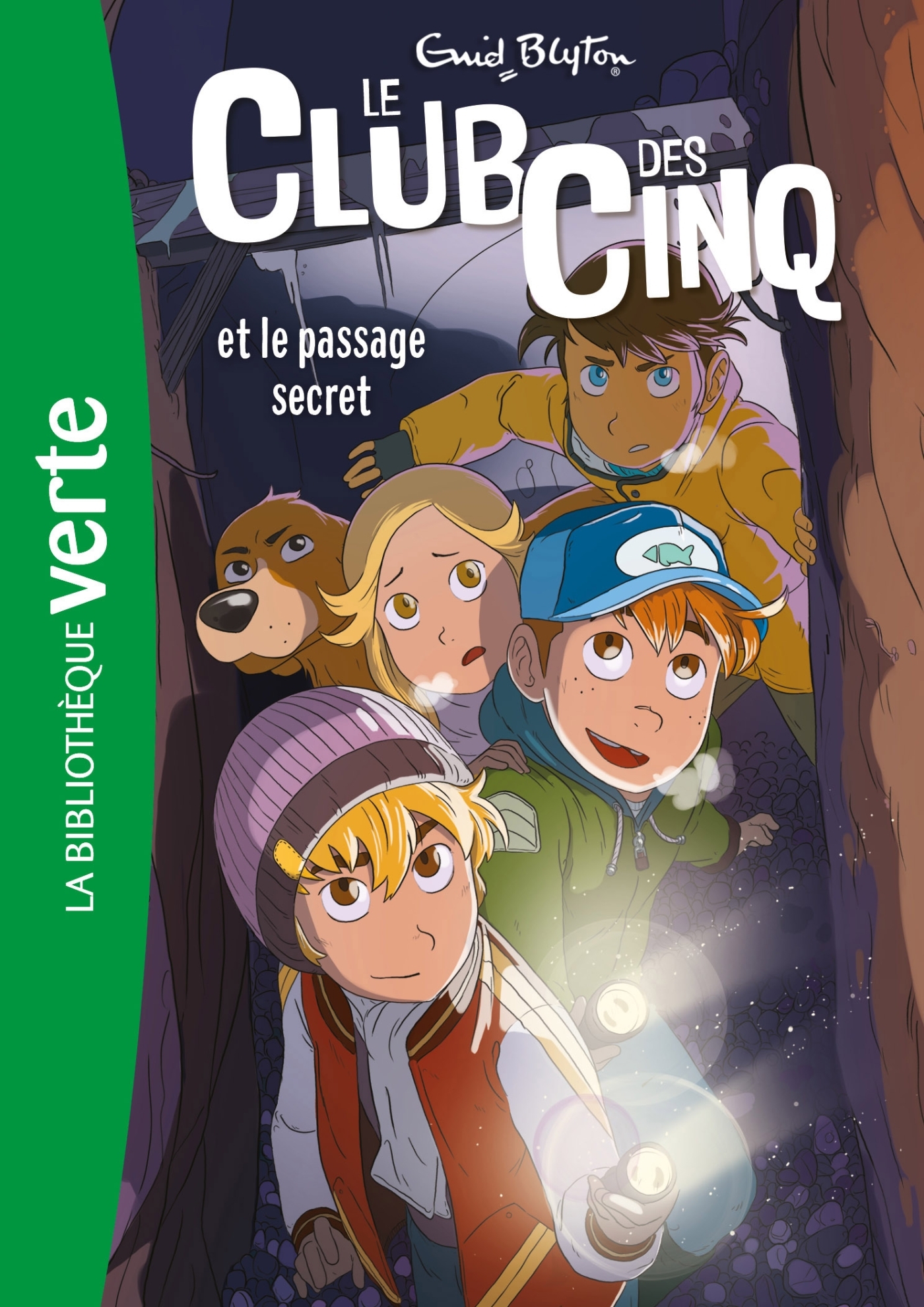 Le Club des Cinq 02 NED - Le Club des Cinq et le passage secret - Enid Blyton - HACHETTE JEUN.